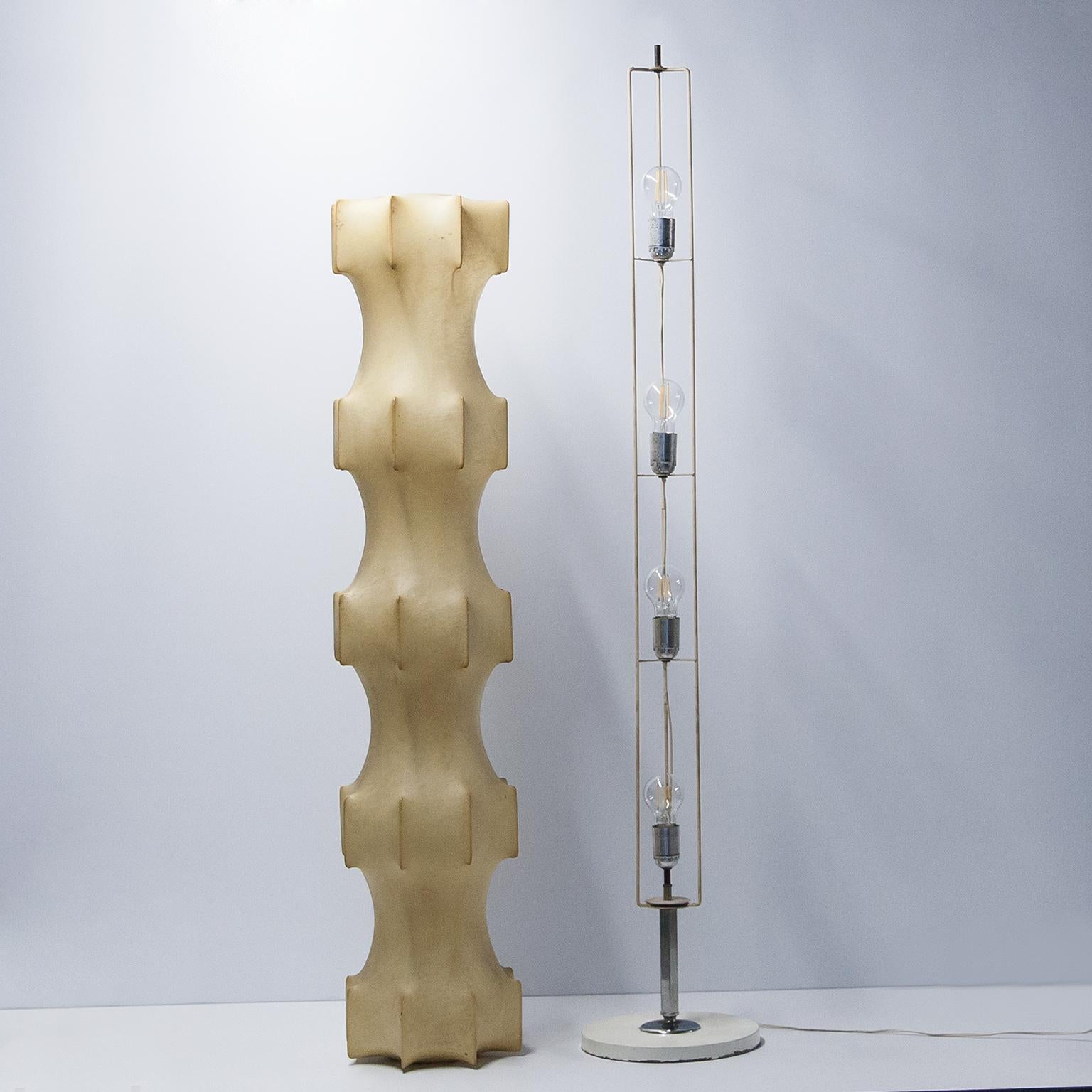 Cocoon Floor Lamp Italy 1960s In Good Condition In Munich, DE