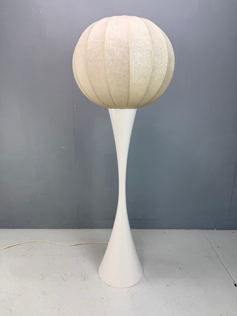Lampadaire Cocoon très rare, style Achille Castiglioni, Allemagne, années 1960 en vente 10