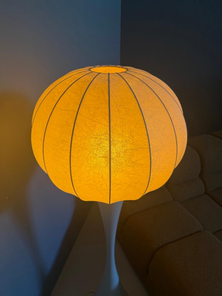 Lampadaire Cocoon très rare, style Achille Castiglioni, Allemagne, années 1960 en vente 2