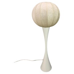 Cocoon floor lamp very rare -Achille Castiglioni style- 1960's Germany