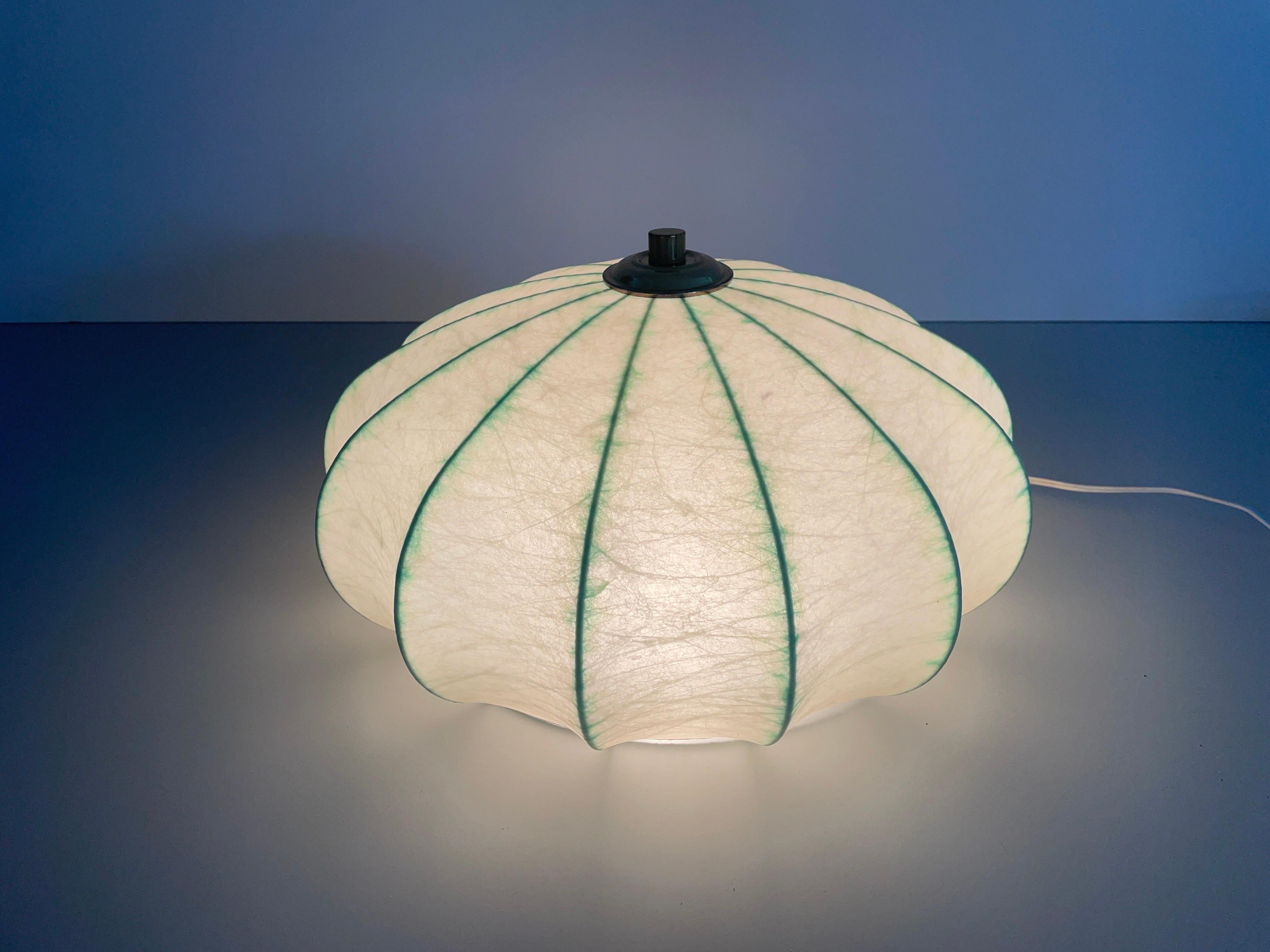 Cocoon Flush Mount Ceiling Lamp by Goldkant, 1960s, Germany For Sale 5