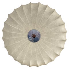 Cocoon Flush Mount Ceiling Light, Friedel Wauer for Goldkant Leuchten, 1960s