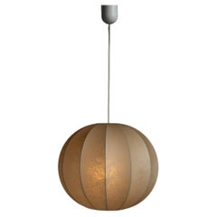 Cocoon Globe Pendants, Italy circa 1960