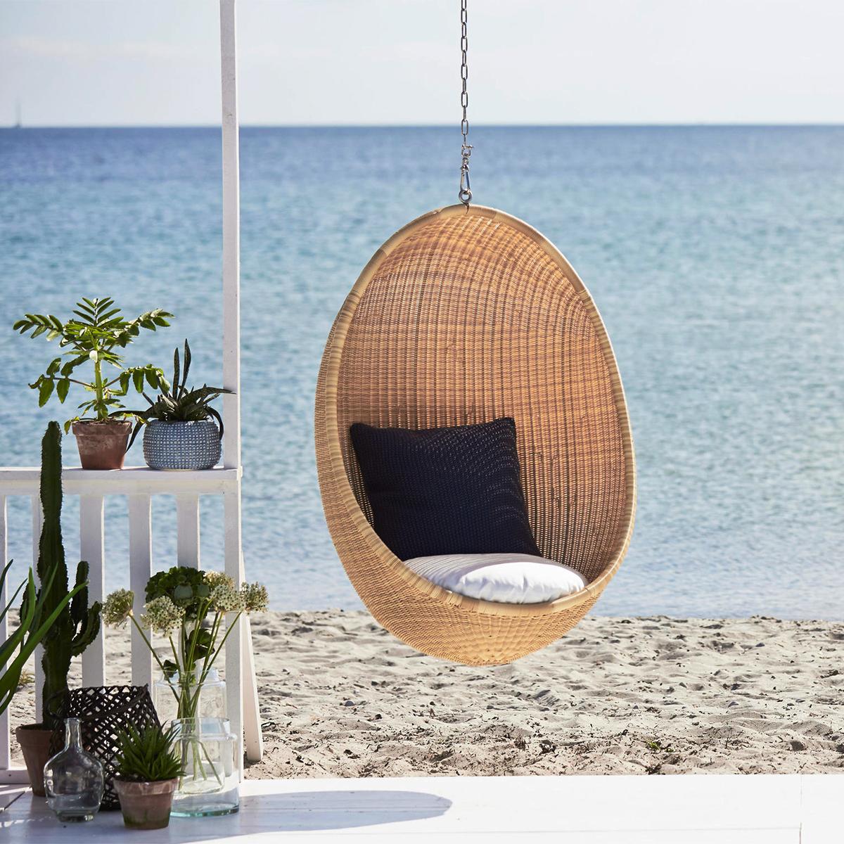 Contemporary Cocoon Hanging Chair For Sale