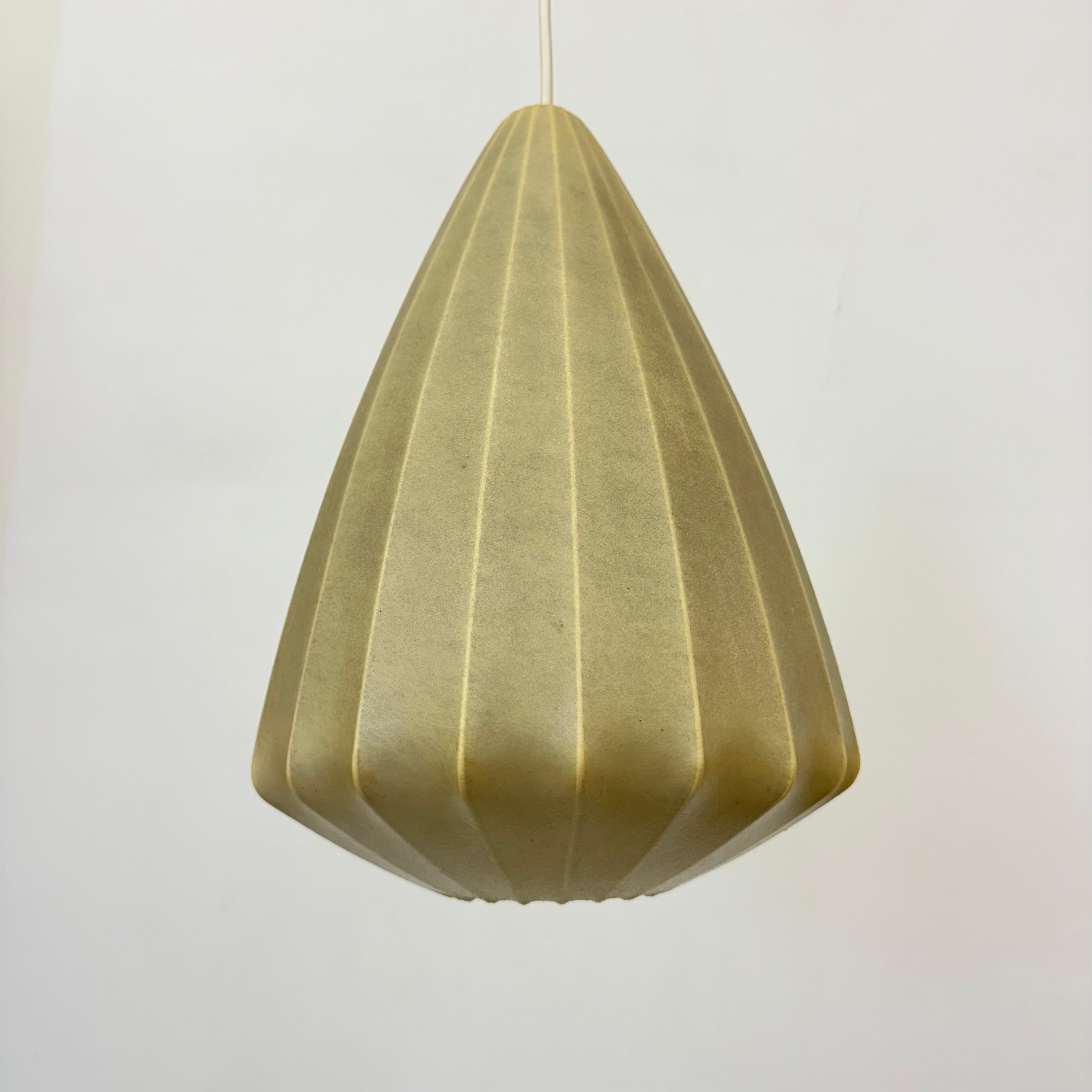Cocoon hanging lamp , 1970’s 4