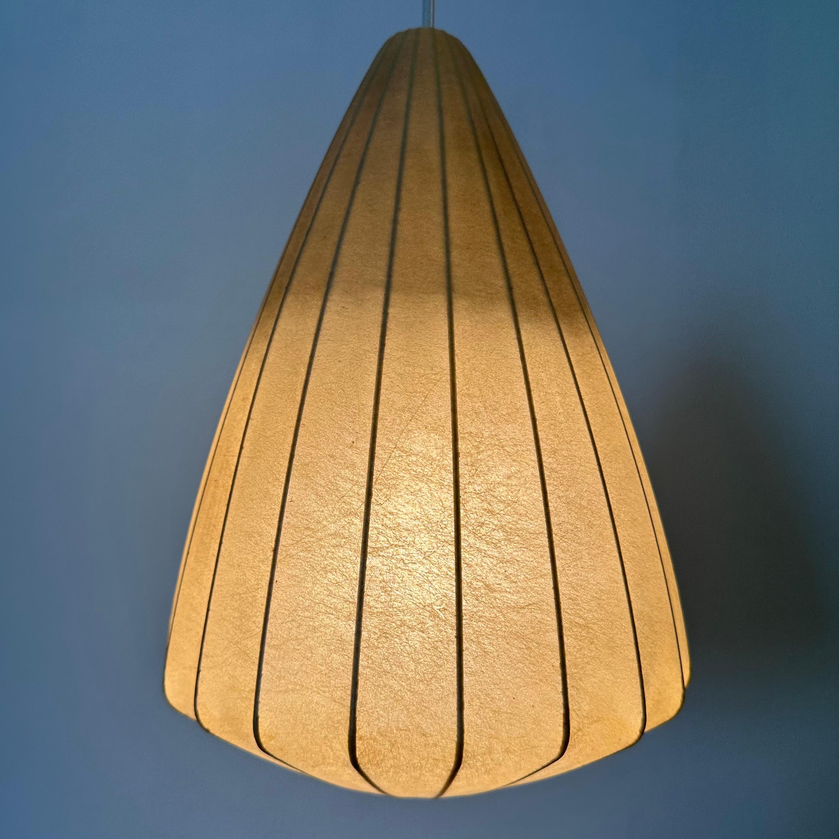Cocoon hanging lamp , 1970’s 9
