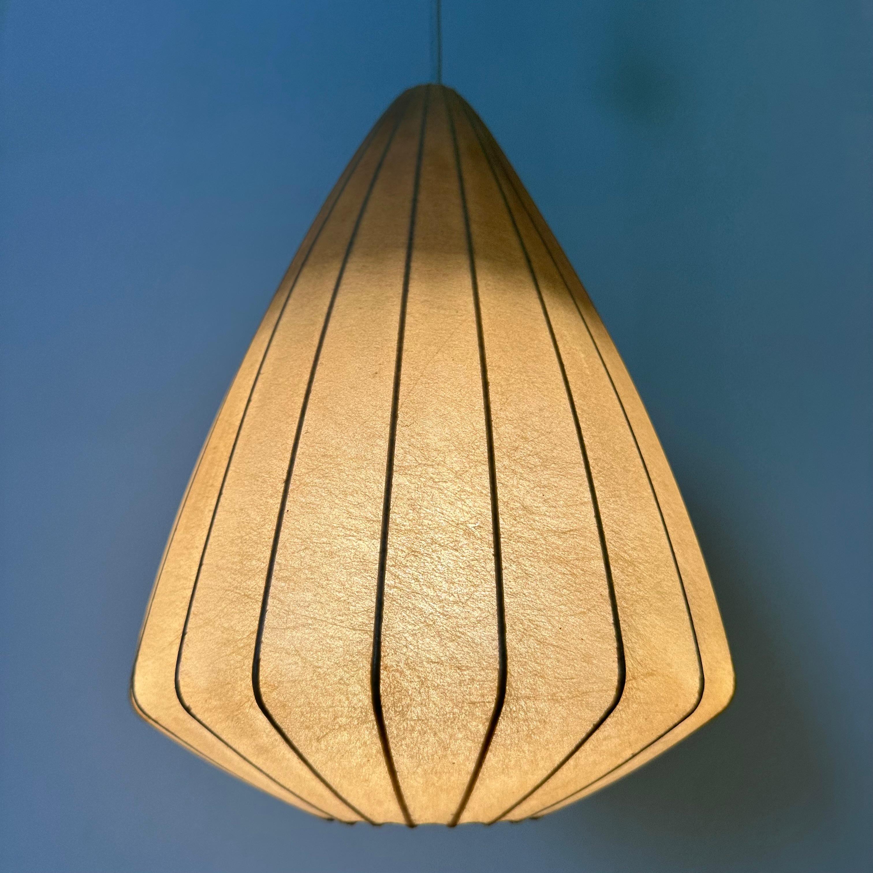 Cocoon hanging lamp , 1970’s 10