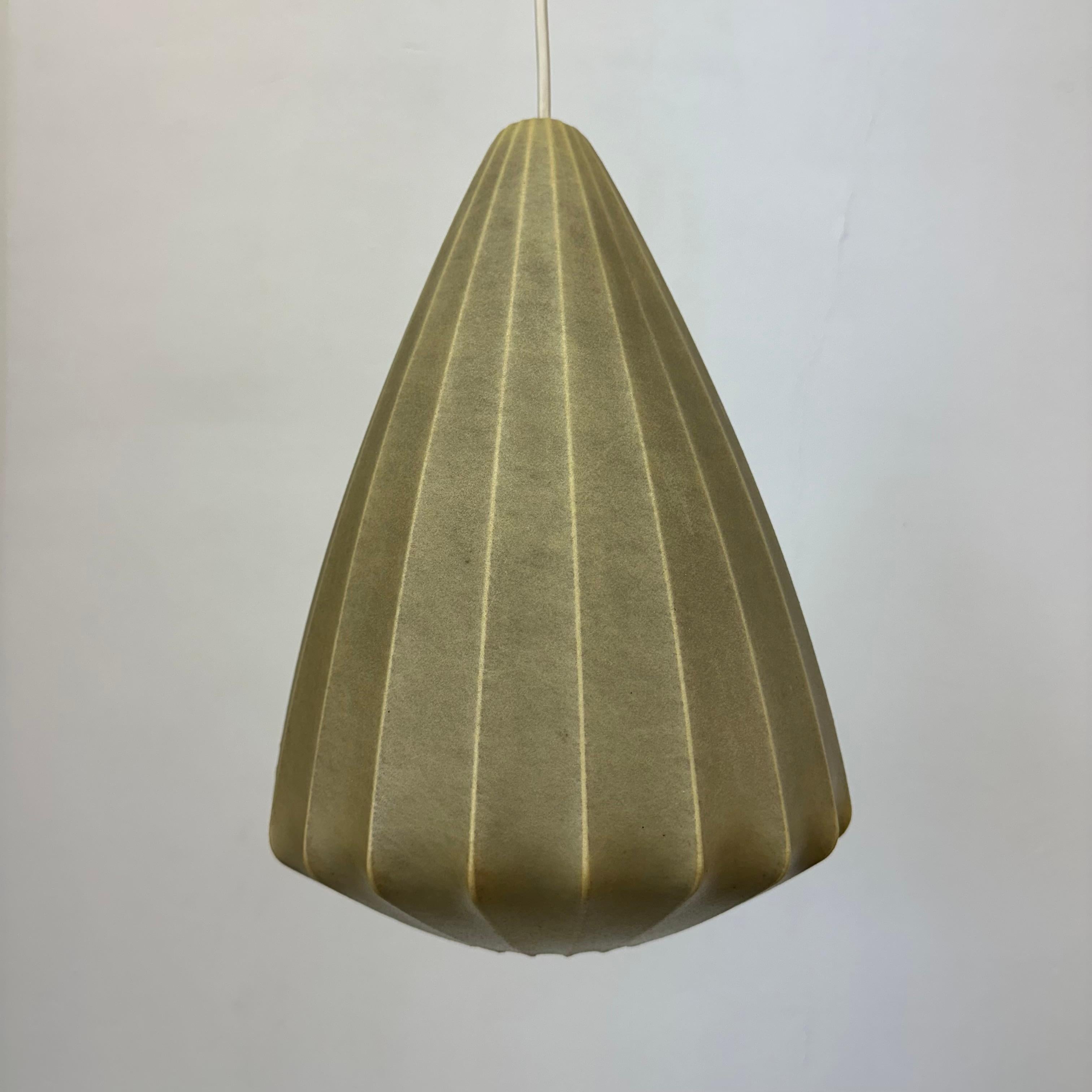 Swedish Cocoon hanging lamp , 1970’s