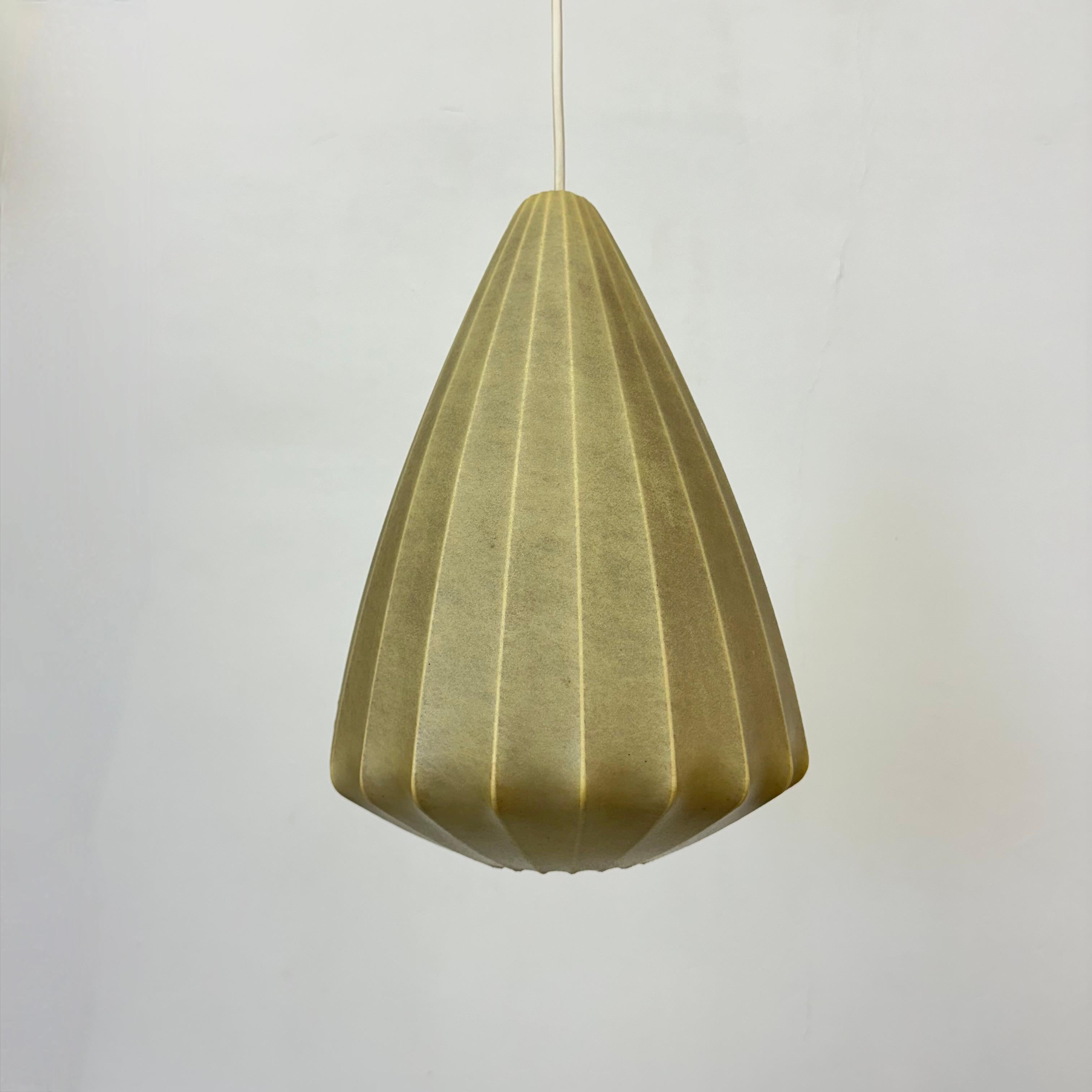 Late 20th Century Cocoon hanging lamp , 1970’s