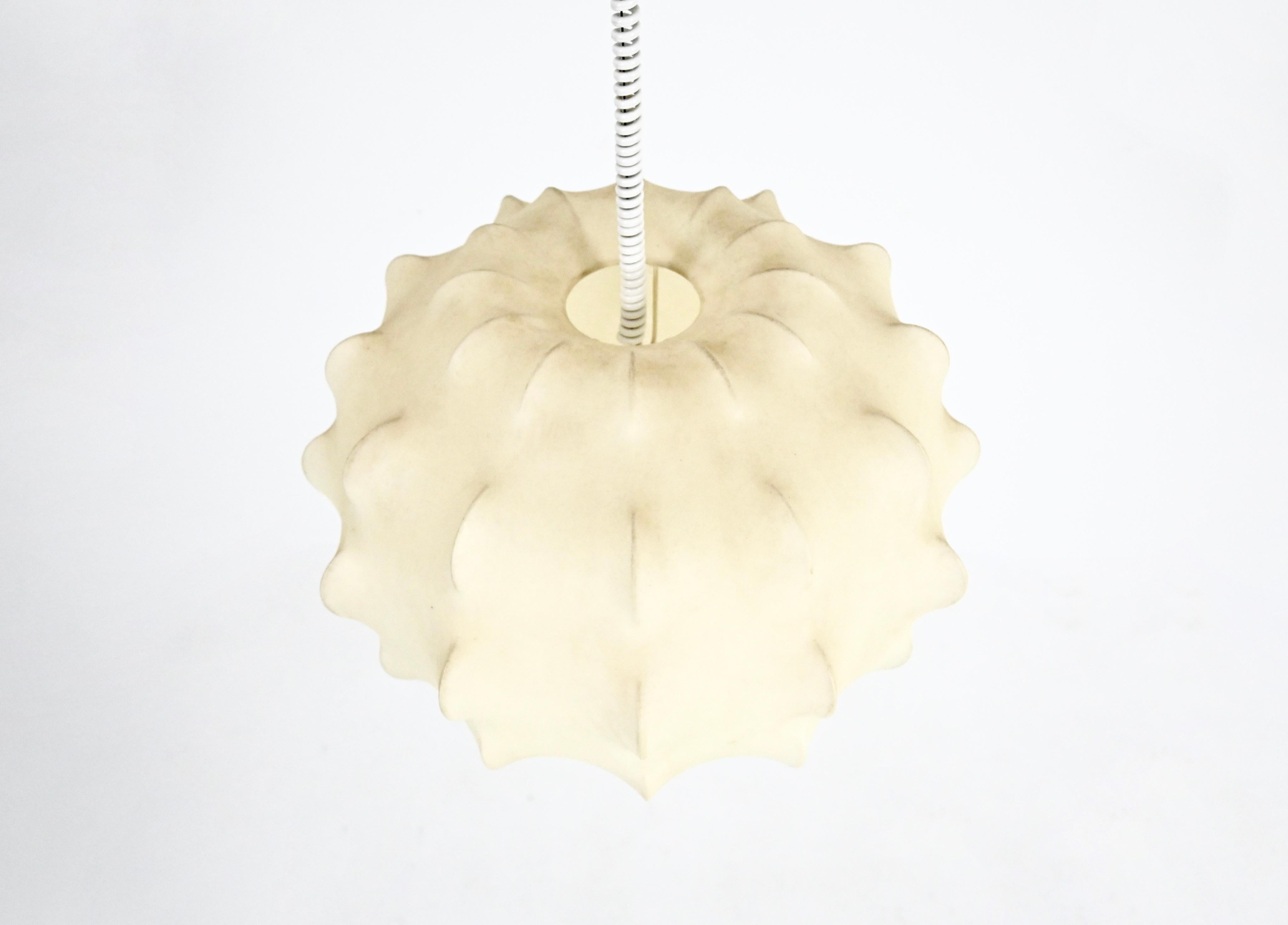 Lampe suspendue Cocoon d'Achille & Pier Giacomo Castiglioni pour Flos, années 1960 en vente 3