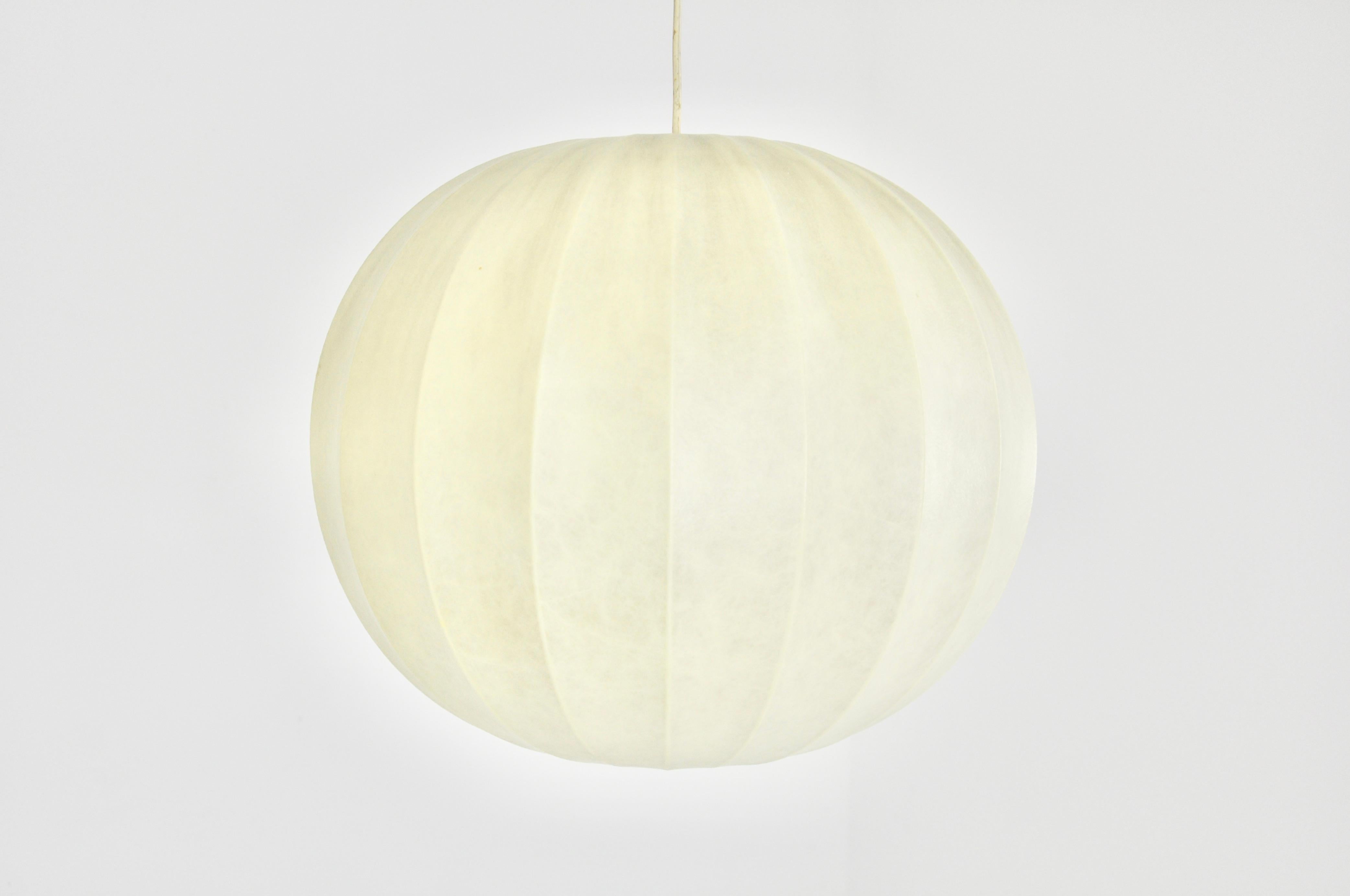 Italian Cocoon Hanging Lamp by Achille & Pier Giacomo Castiglioni for Flos, 1960s For Sale