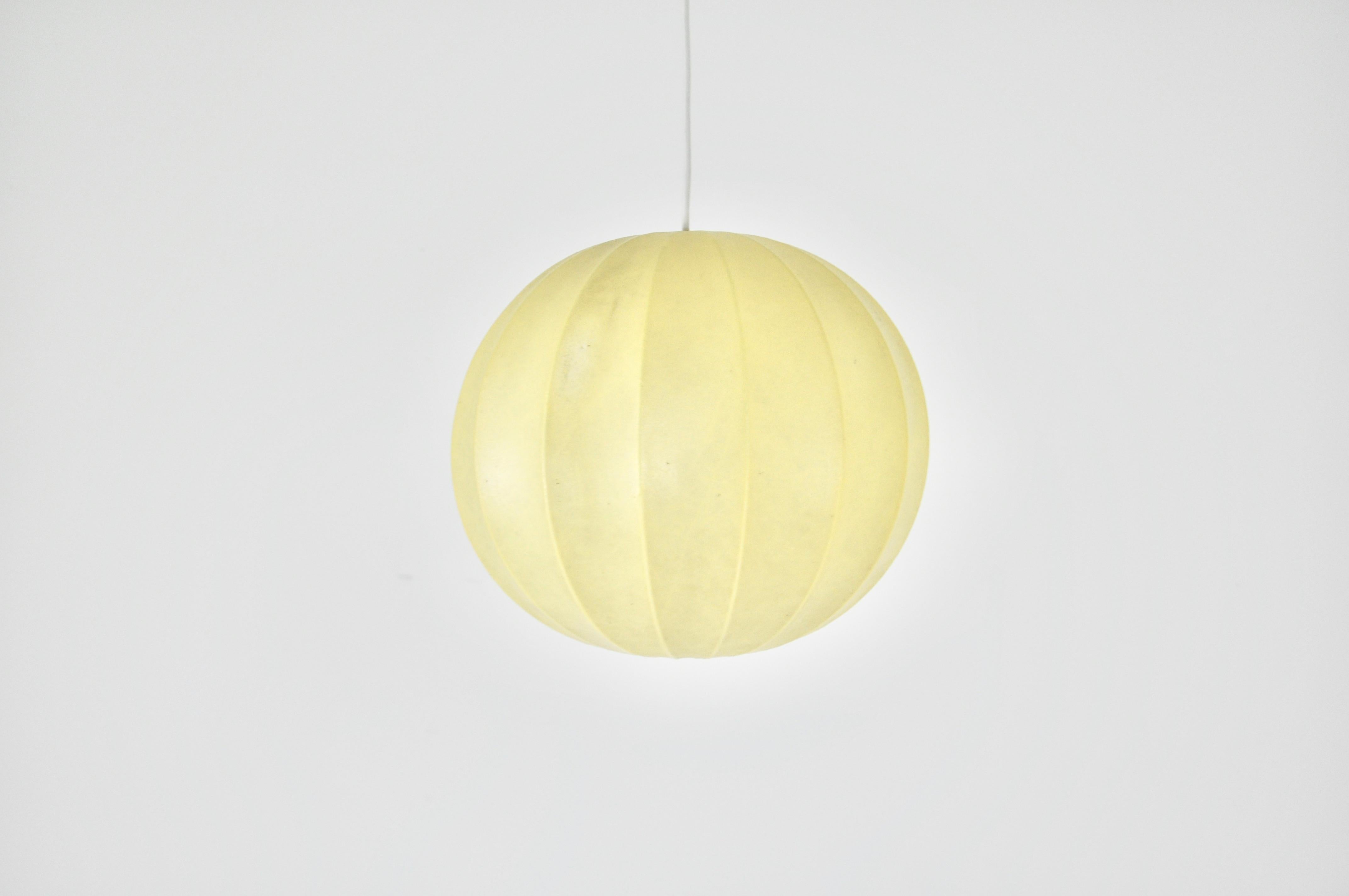 Italian Cocoon Hanging Lamp by Achille & Pier Giacomo Castiglioni for Flos, 1960s For Sale