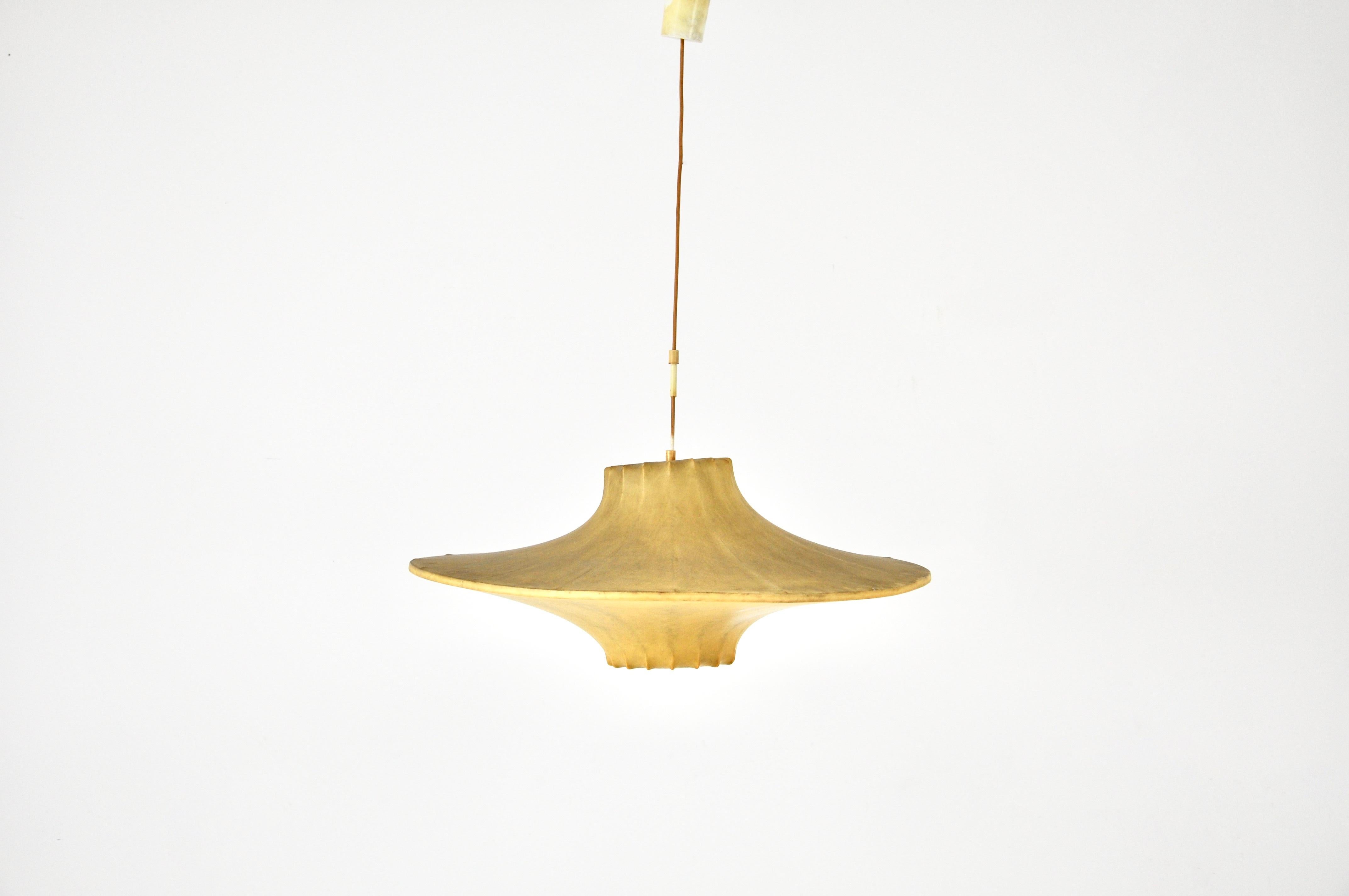 Italian Cocoon hanging lamp by Achille & Pier Giacomo Castiglioni for flos, 1960s