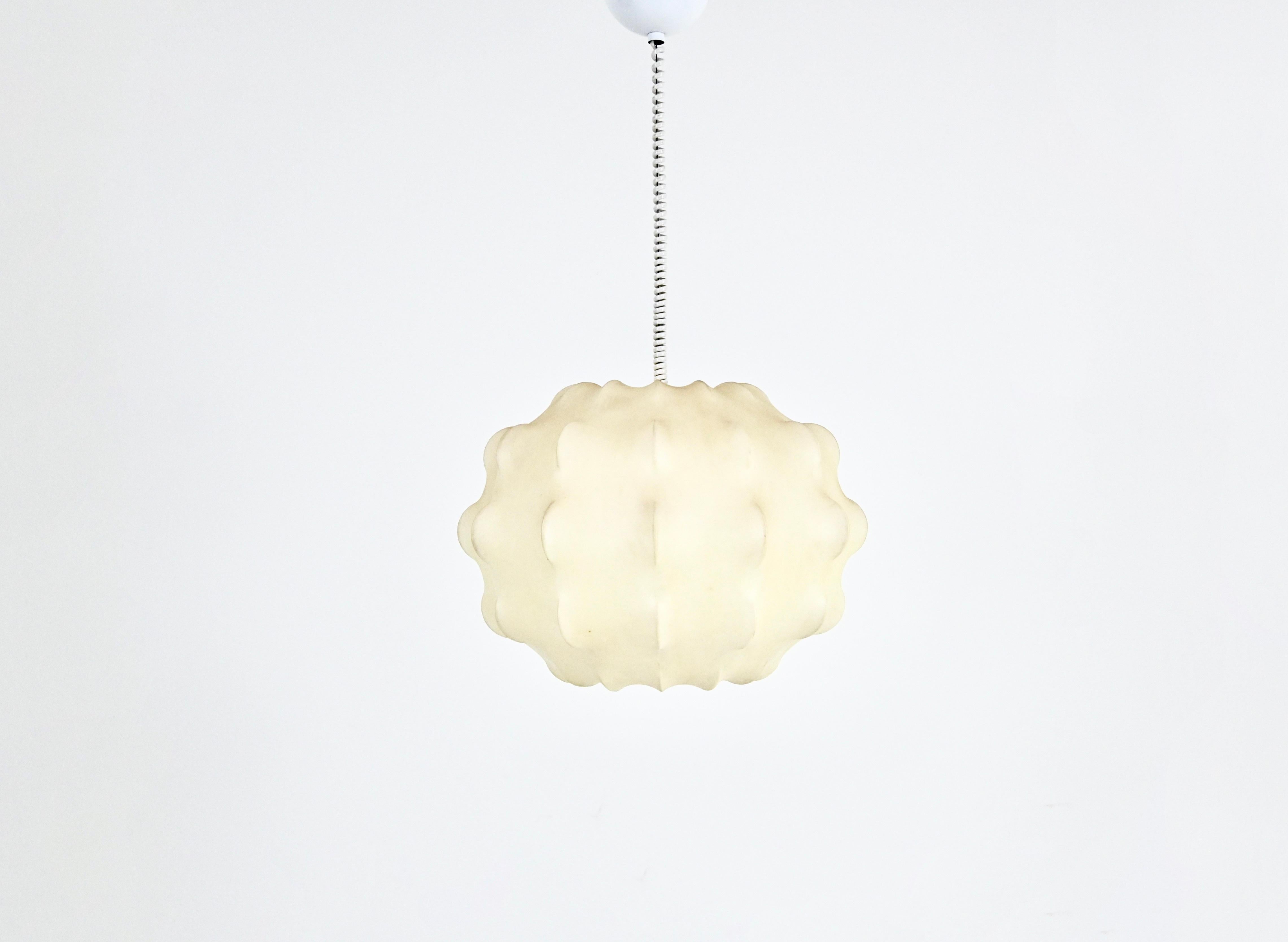 italien Lampe suspendue Cocoon d'Achille & Pier Giacomo Castiglioni pour Flos, années 1960 en vente