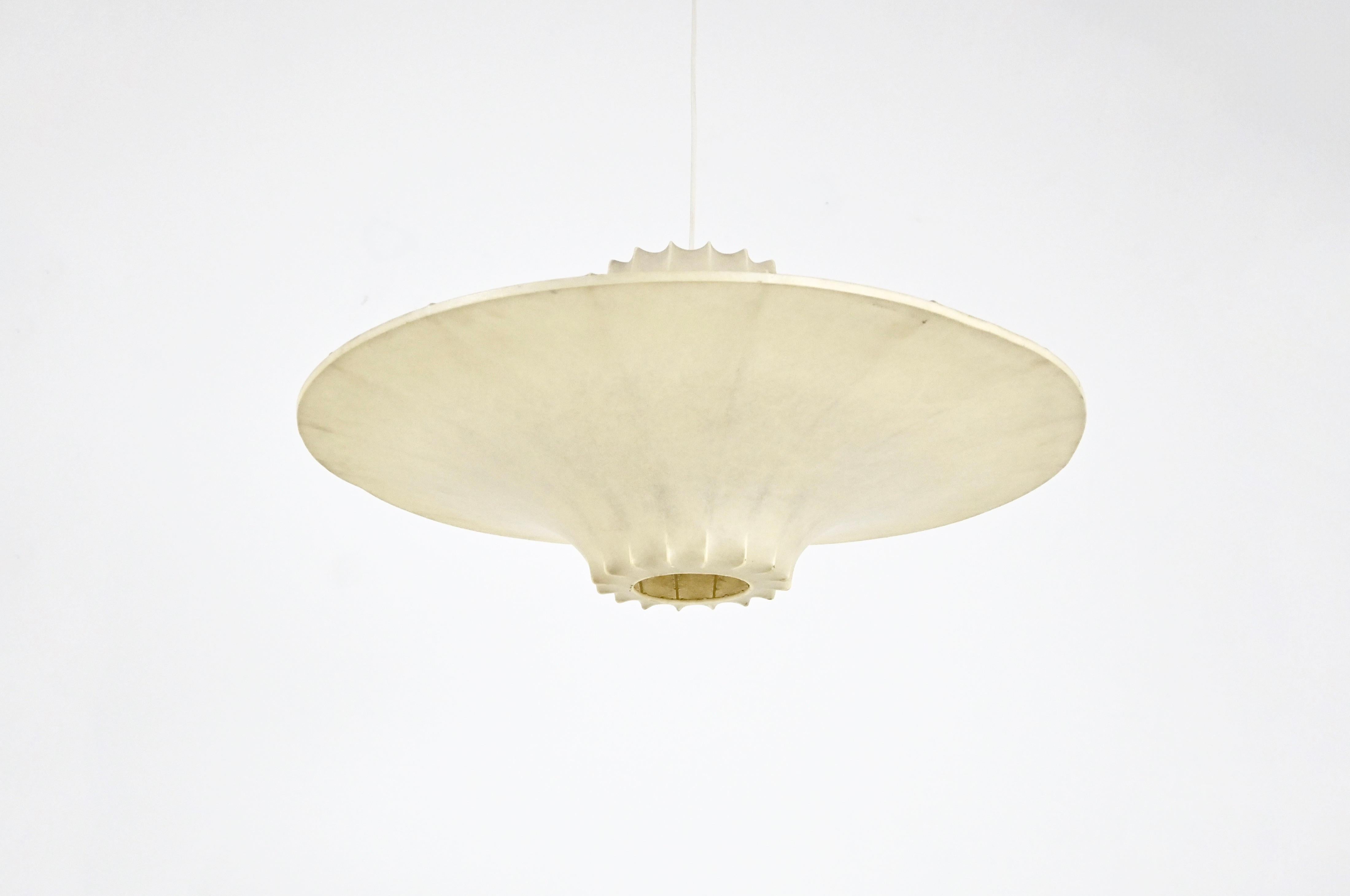 Mid-20th Century Cocoon hanging lamp by Achille & Pier Giacomo Castiglioni for flos, 1960s For Sale