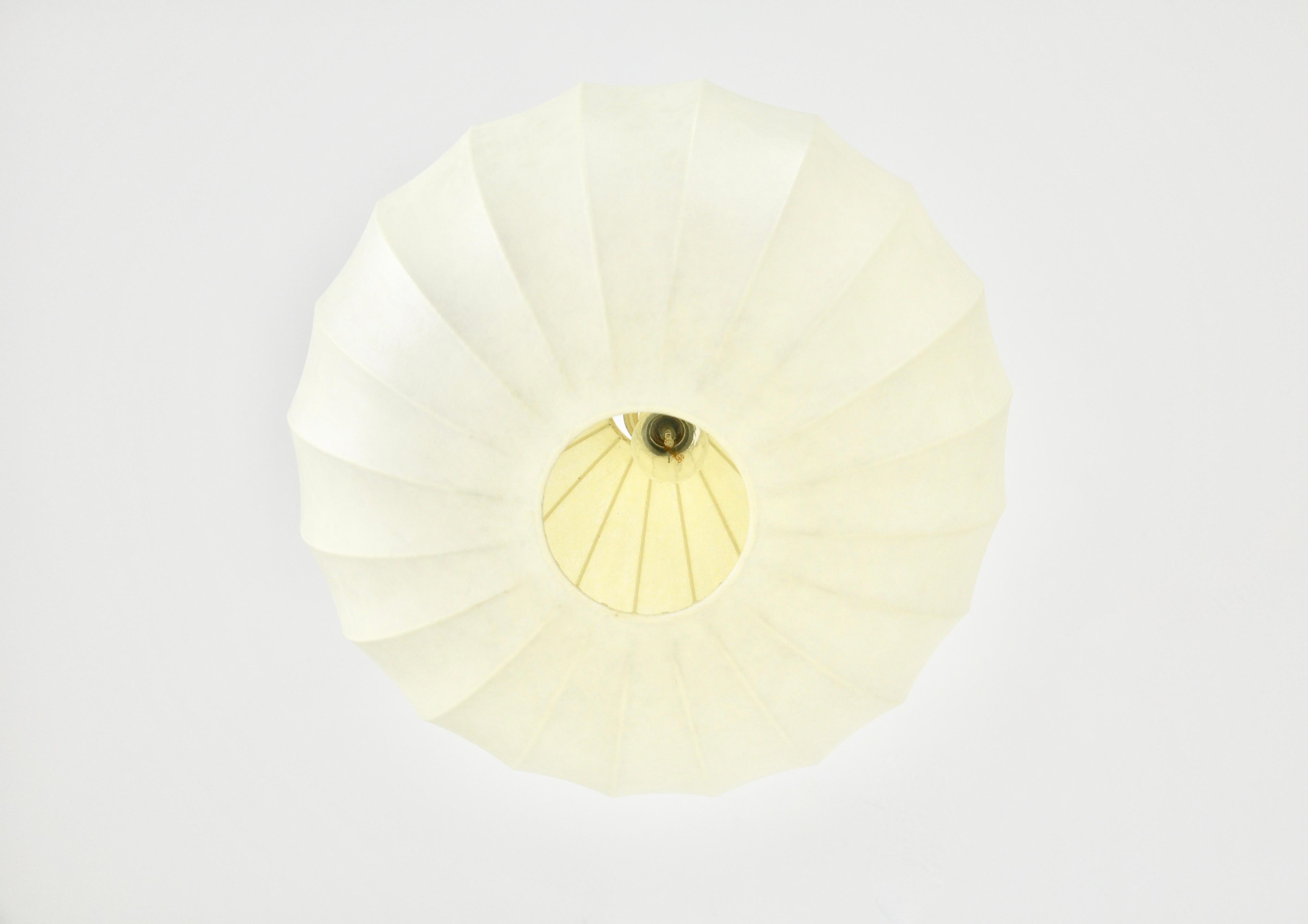 Cocoon Hanging Lamp by Achille & Pier Giacomo Castiglioni for Flos, 1960s For Sale 1