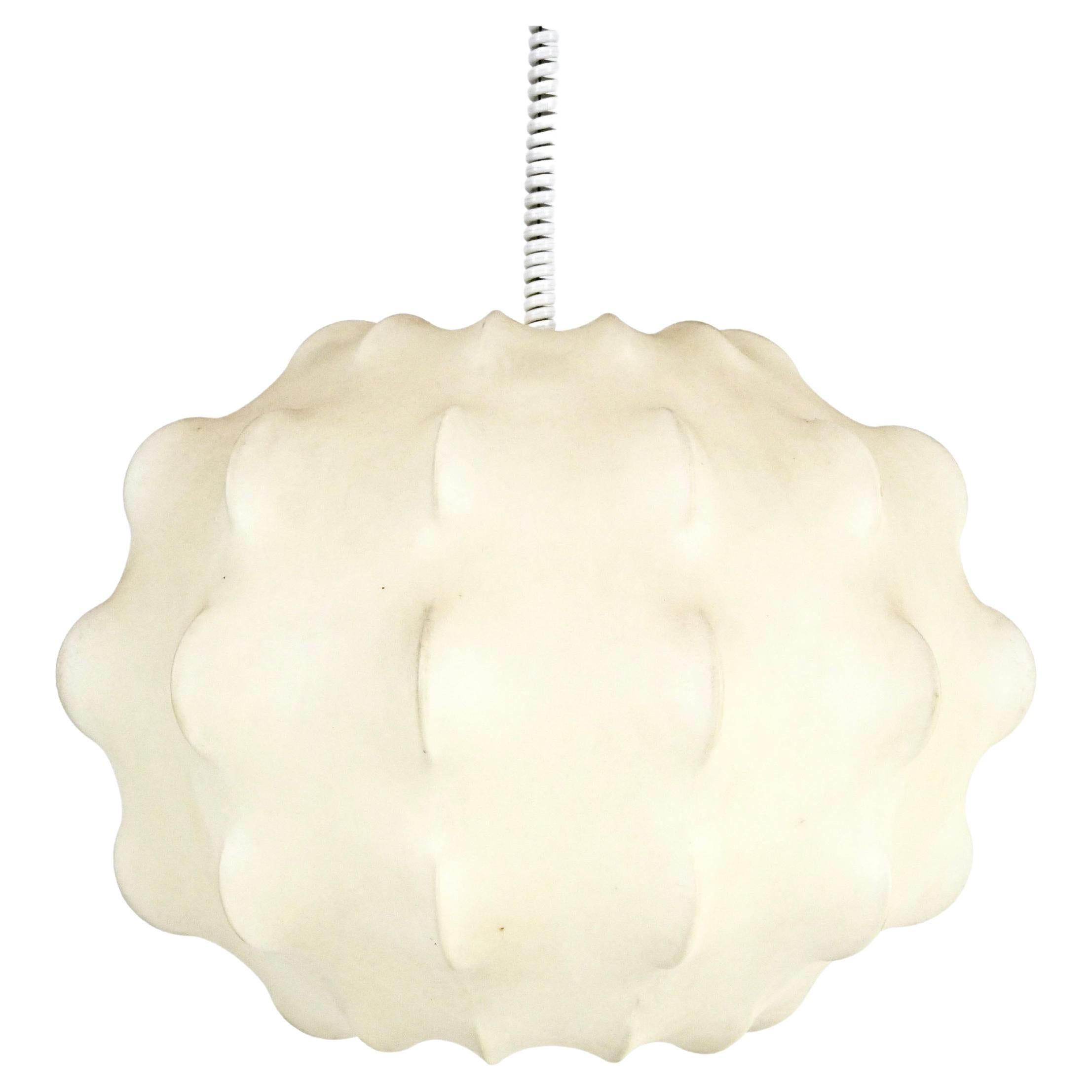 Lampe suspendue Cocoon d'Achille & Pier Giacomo Castiglioni pour Flos, années 1960
