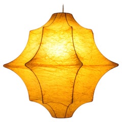 Cocoon hanging lamp in the style of Achille & Pier Giacomo Castiglioni, 1960s