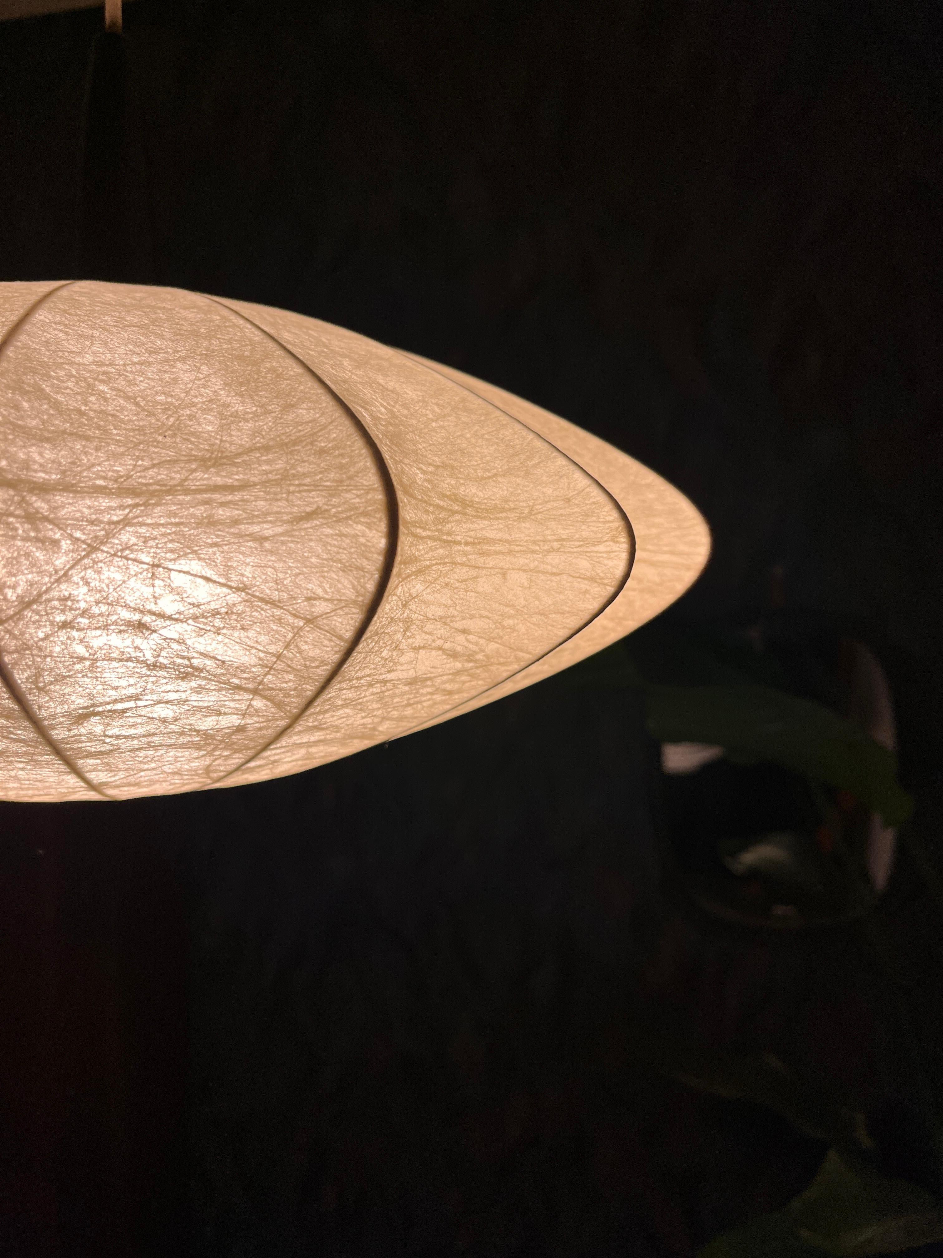 Lámpara Cocoon de George Nelson,  Italia Años 60 en venta 8