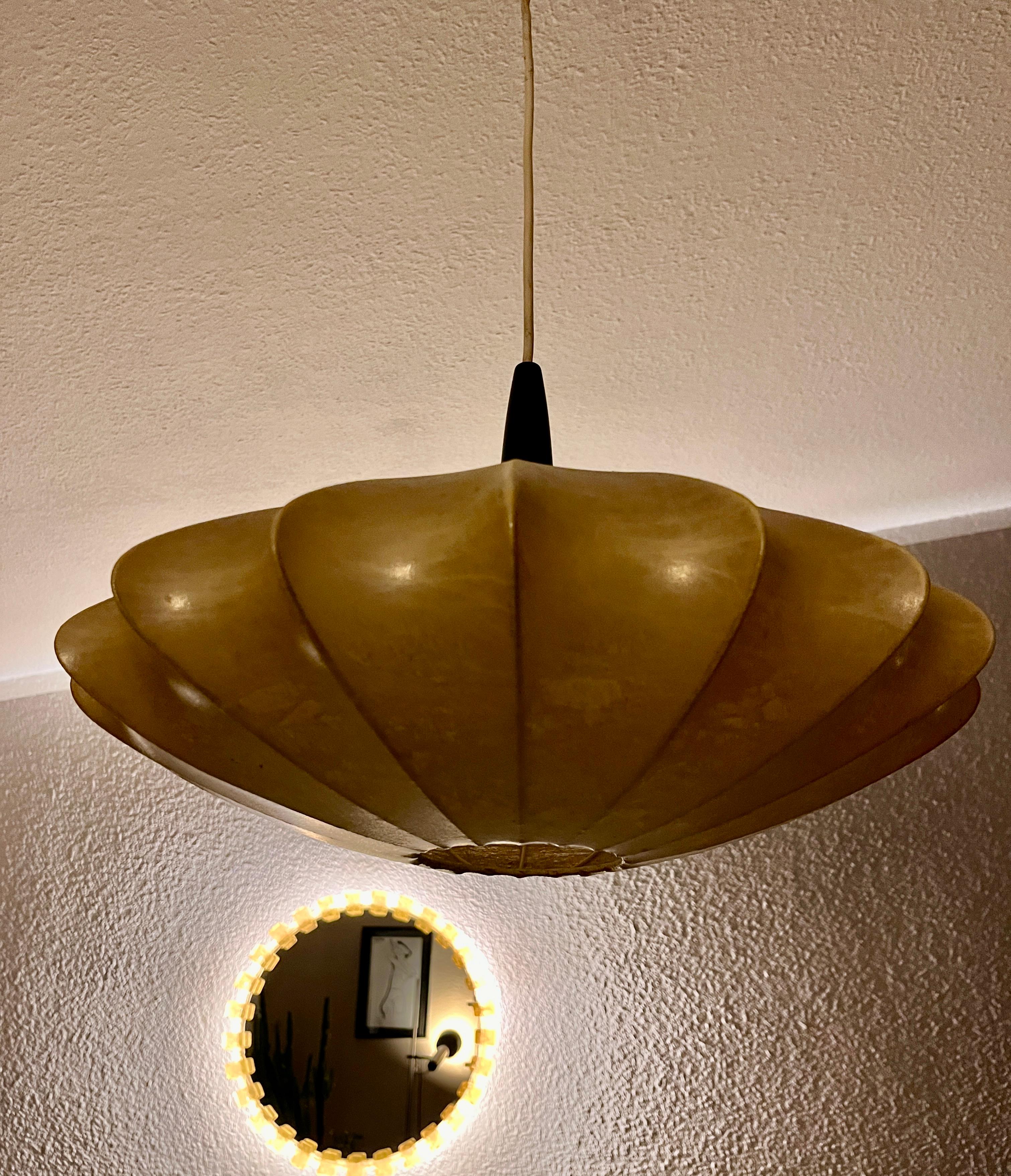 Lámpara Cocoon de George Nelson,  Italia Años 60 Resina en venta