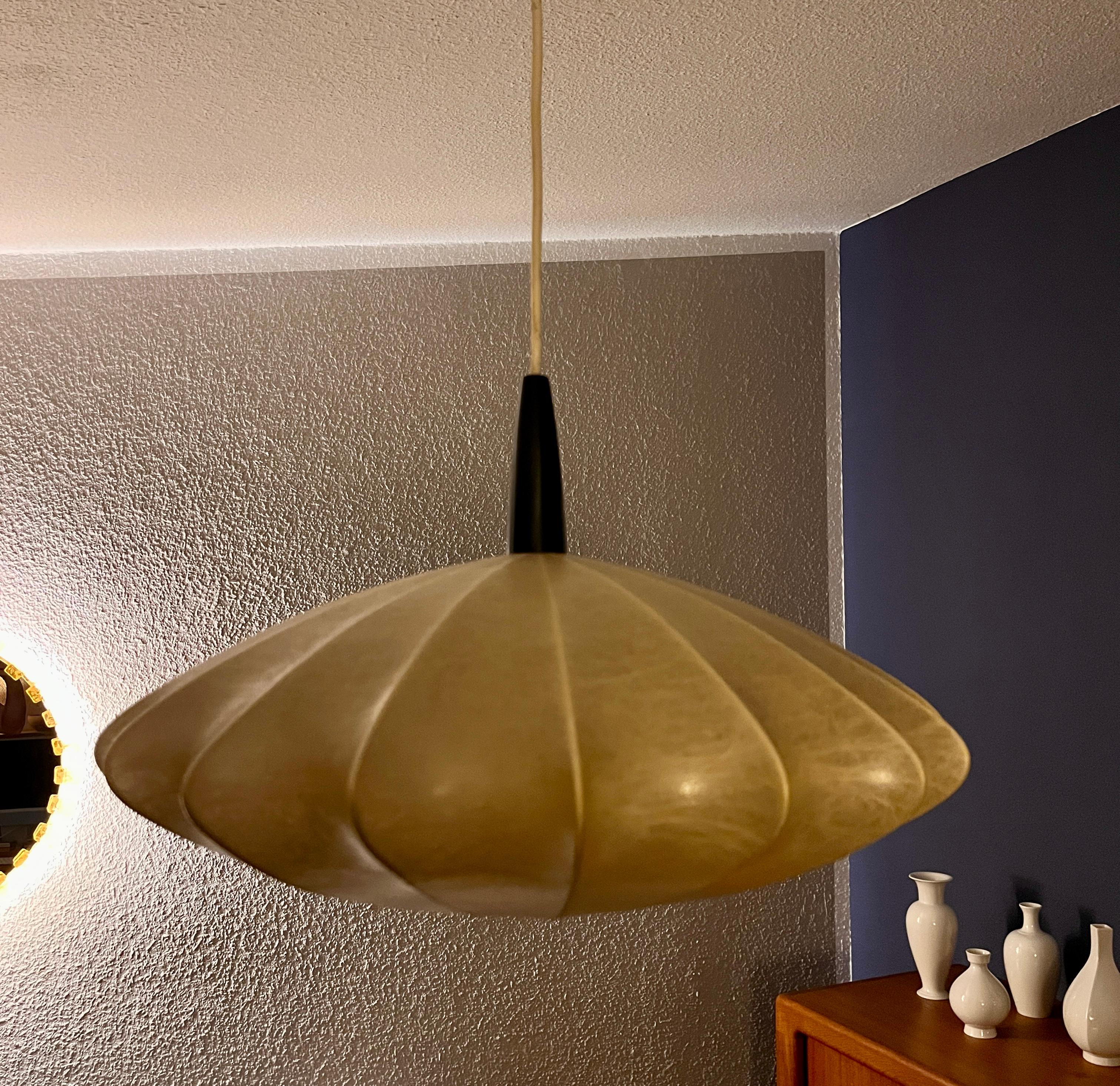 Lámpara Cocoon de George Nelson,  Italia Años 60 en venta 1