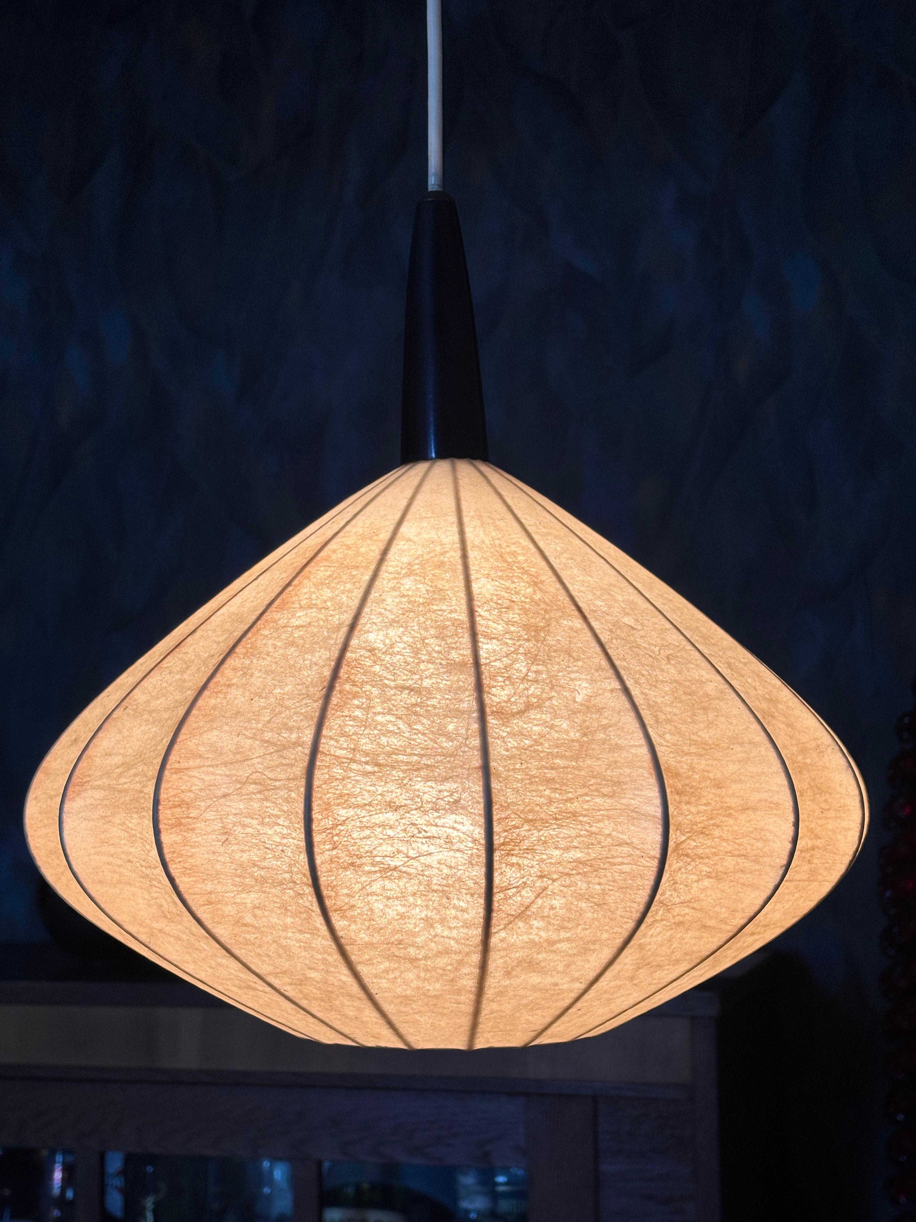 Lampada Cocoon di George Nelson,  Italia anni '60 in vendita 2