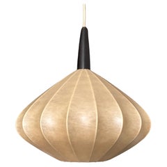 Lampada Cocoon di George Nelson,  Italia anni '60