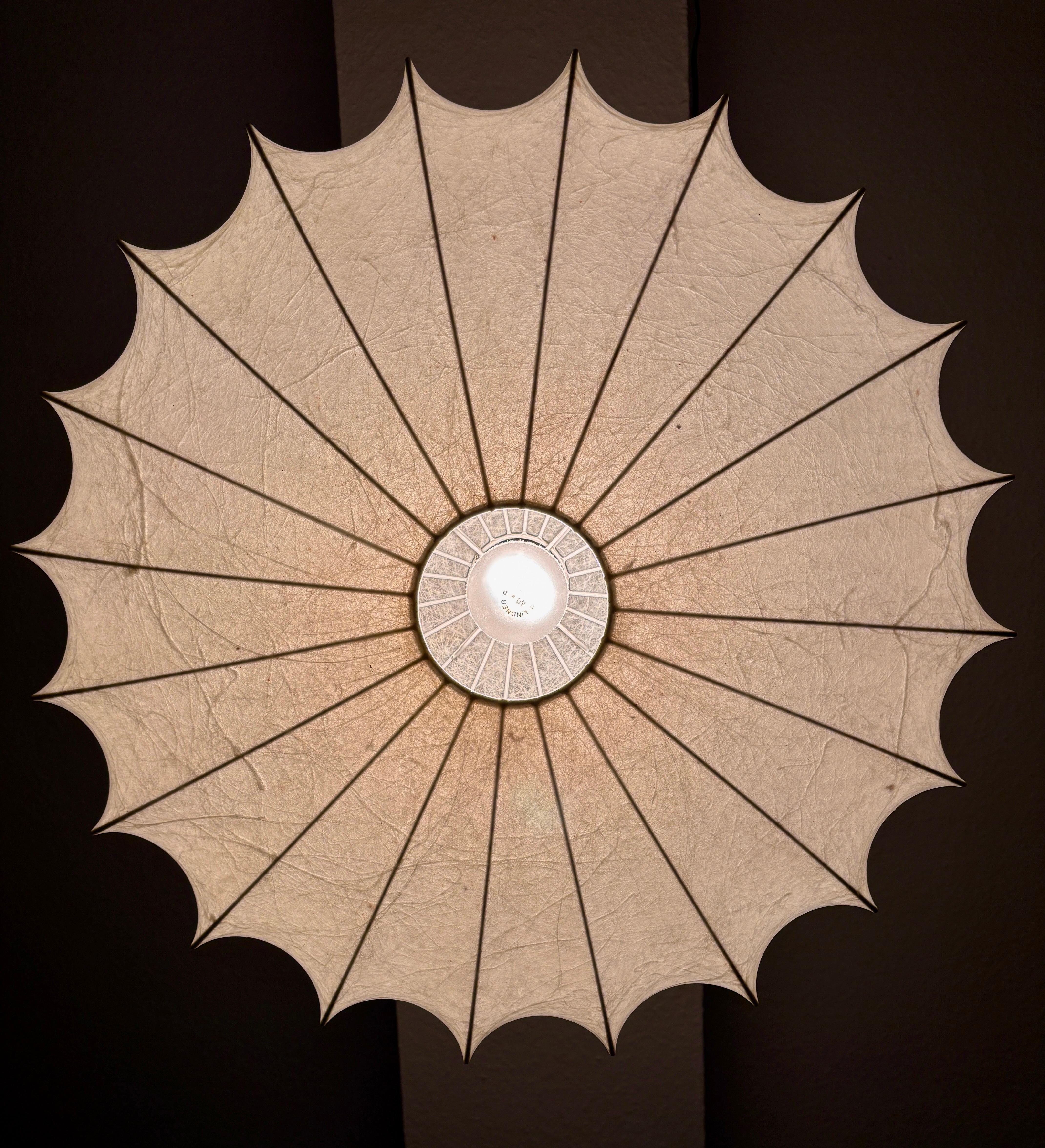 Lampada Cocoon di Goldkant 1960 in vendita 5