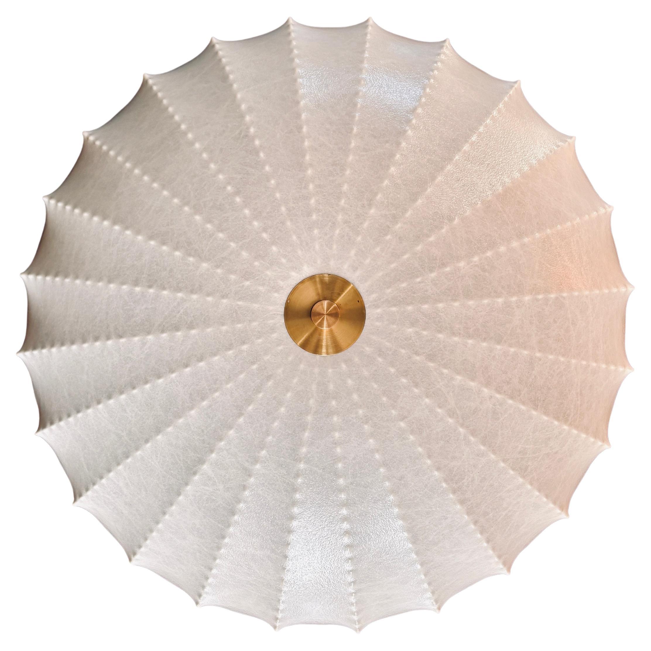 Cocoon lamp by Goldkant 1960s