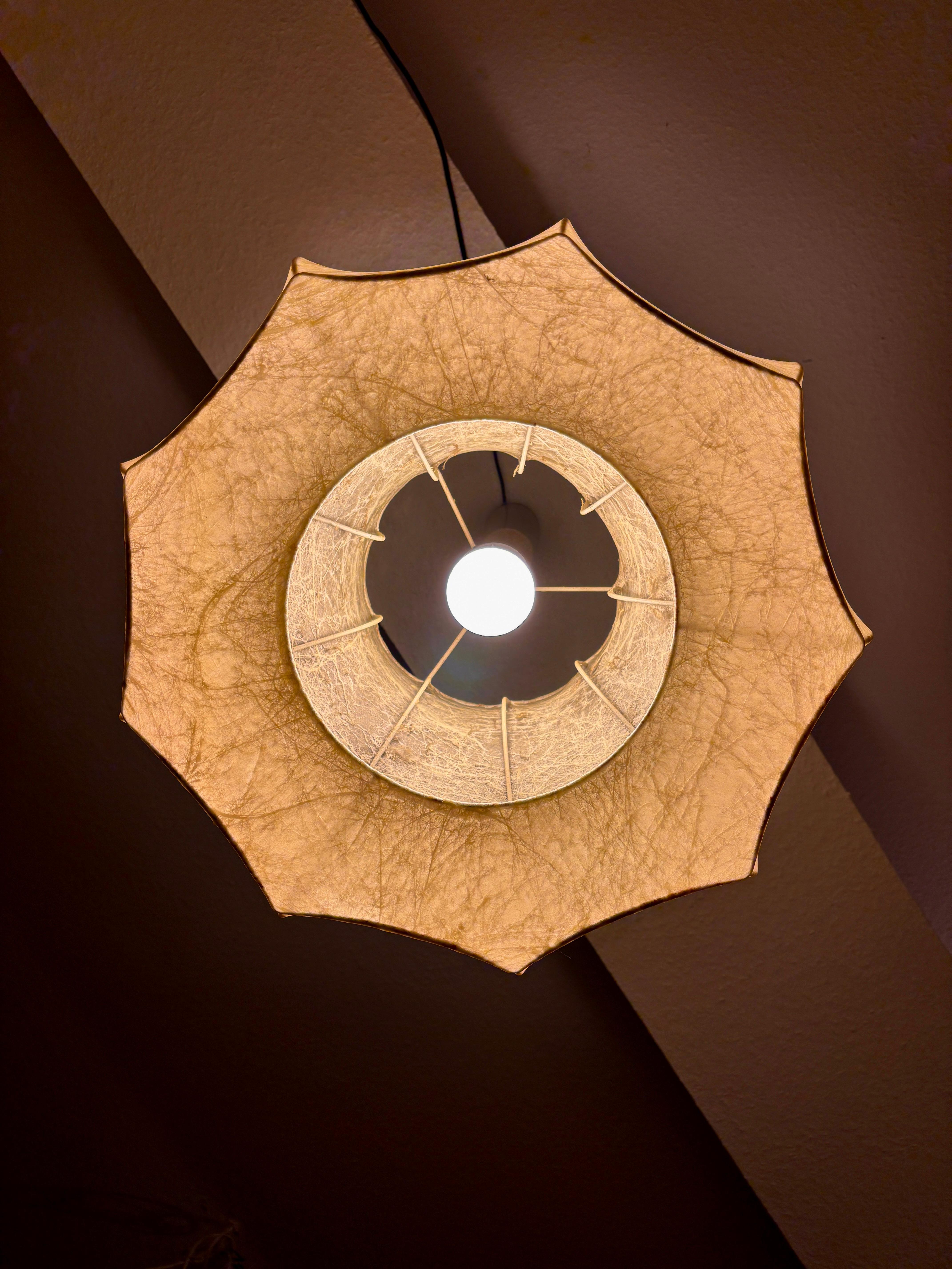 Lámpara Cocoon de Goldkant,  Italia Años 60 en venta 3