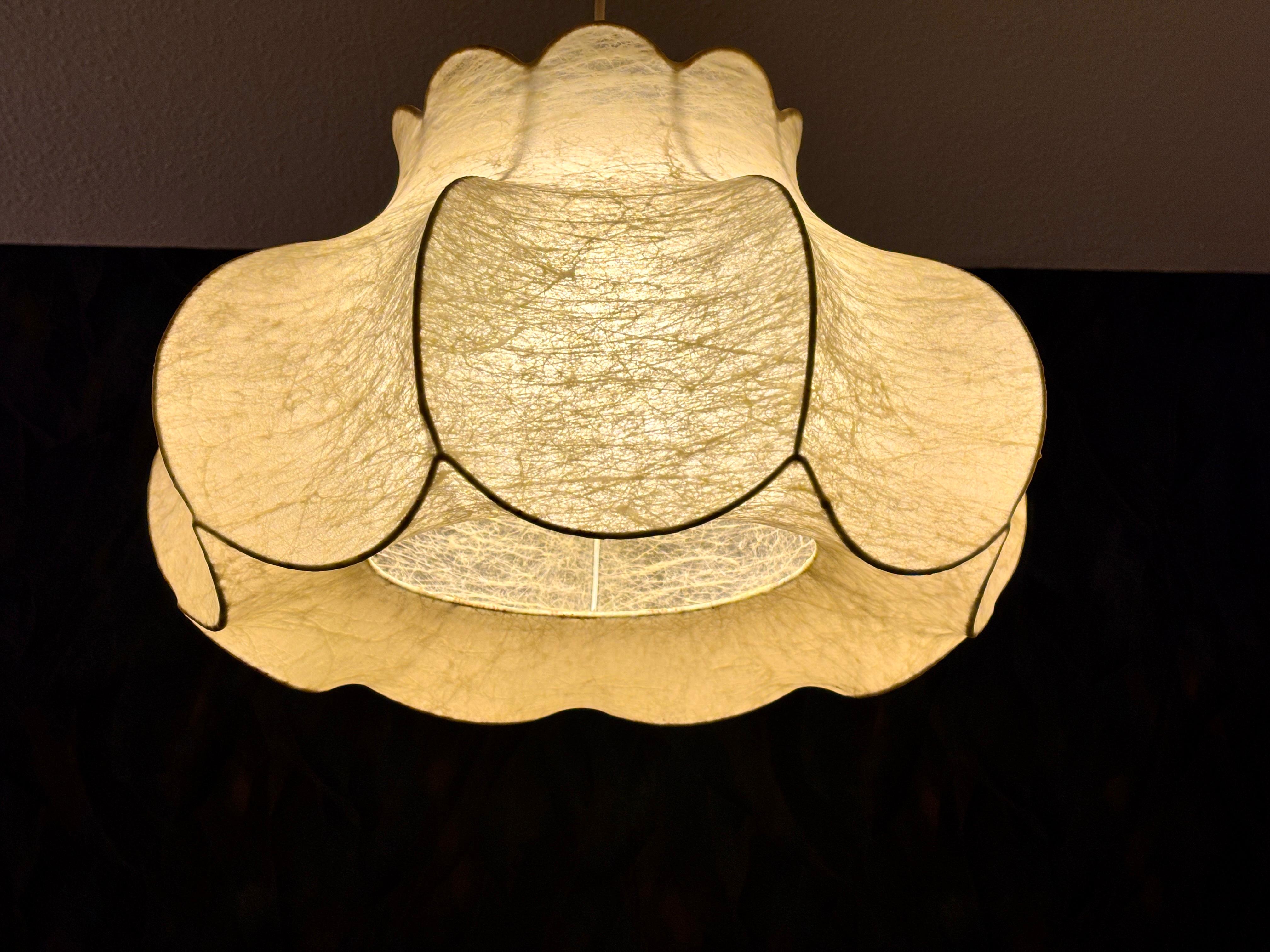 Lámpara Cocoon de Goldkant,  Italia Años 60 Alemán en venta