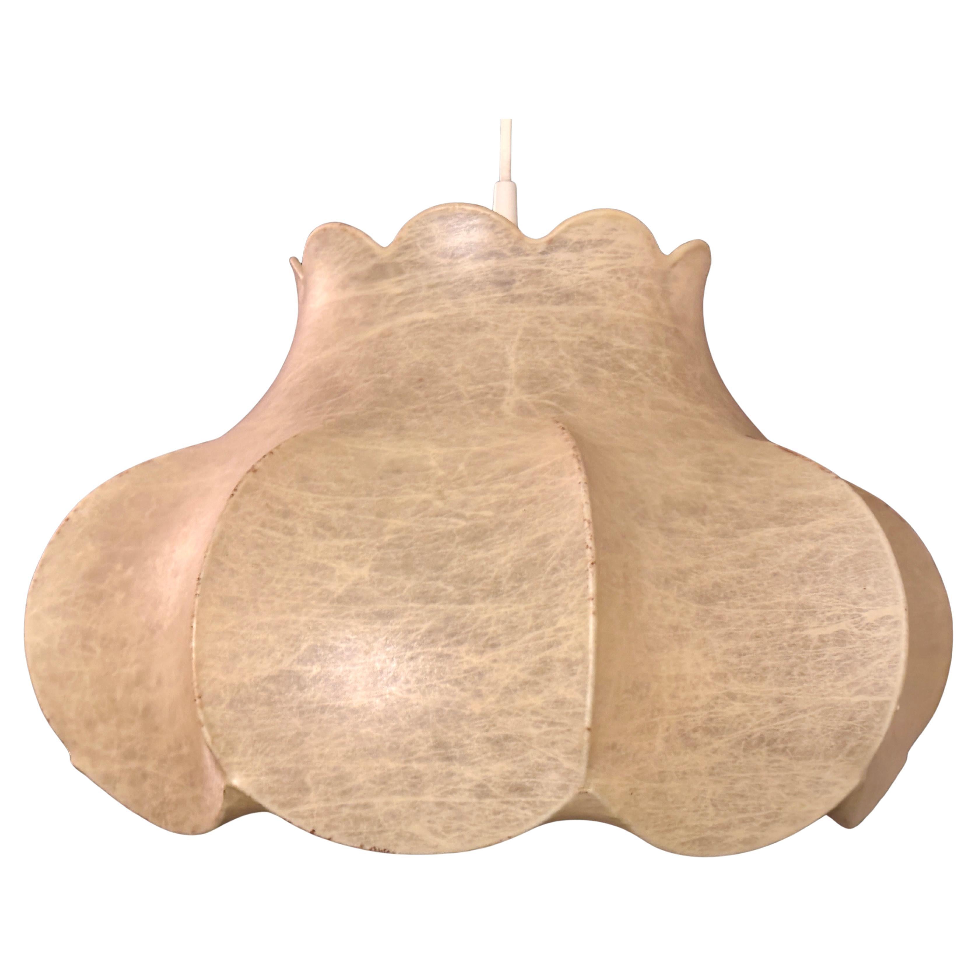 Lámpara Cocoon de Goldkant, Italia Años 60