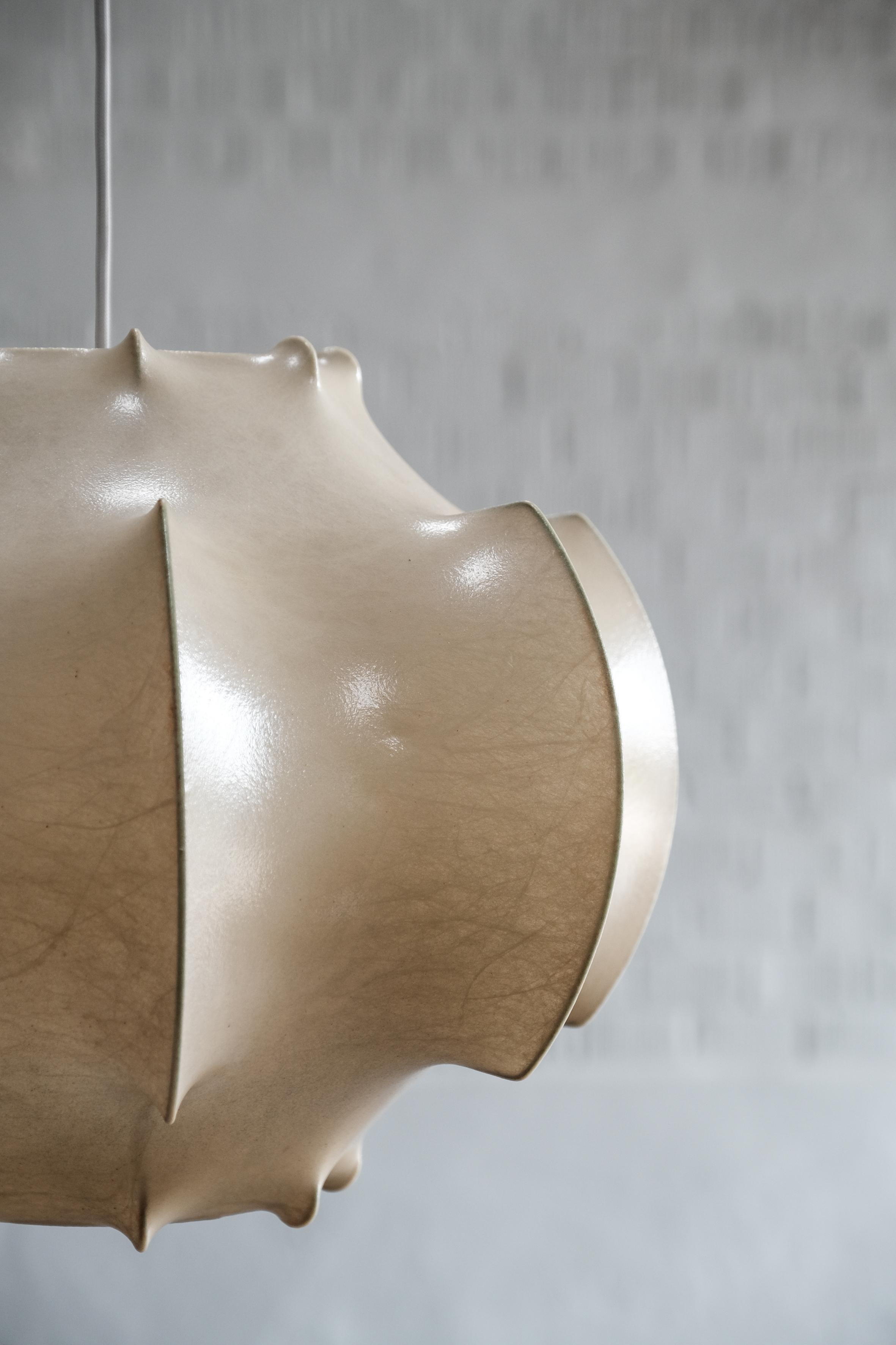 Mid-Century Modern Cocoon lamp in the manner of Achille & Piergiacomo Castiglioni