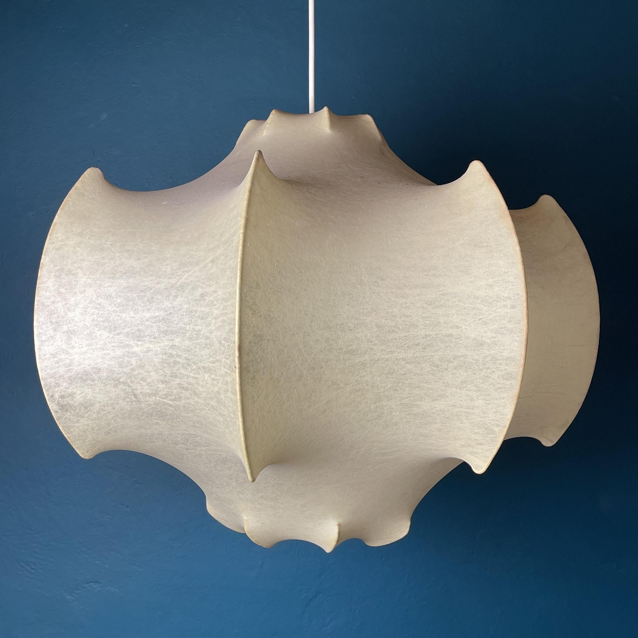 Plastic Cocoon Lamp Viscontea by Achille Castiglioni for Flos, Italy, 1960s