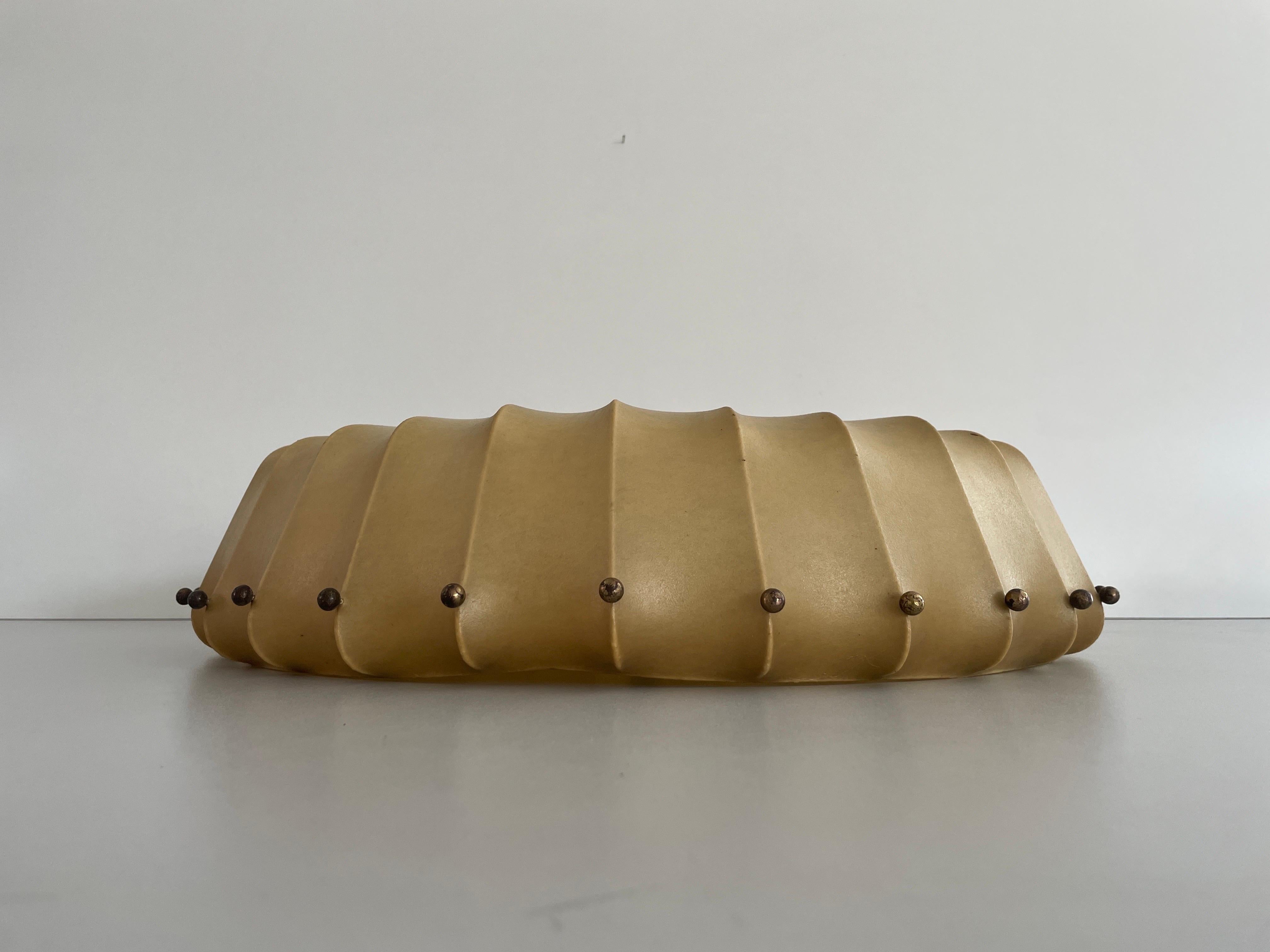 Cocoon Large Ceiling Lamp by Friedel Wauer for GOLDKANT, 1960s, Germany 2