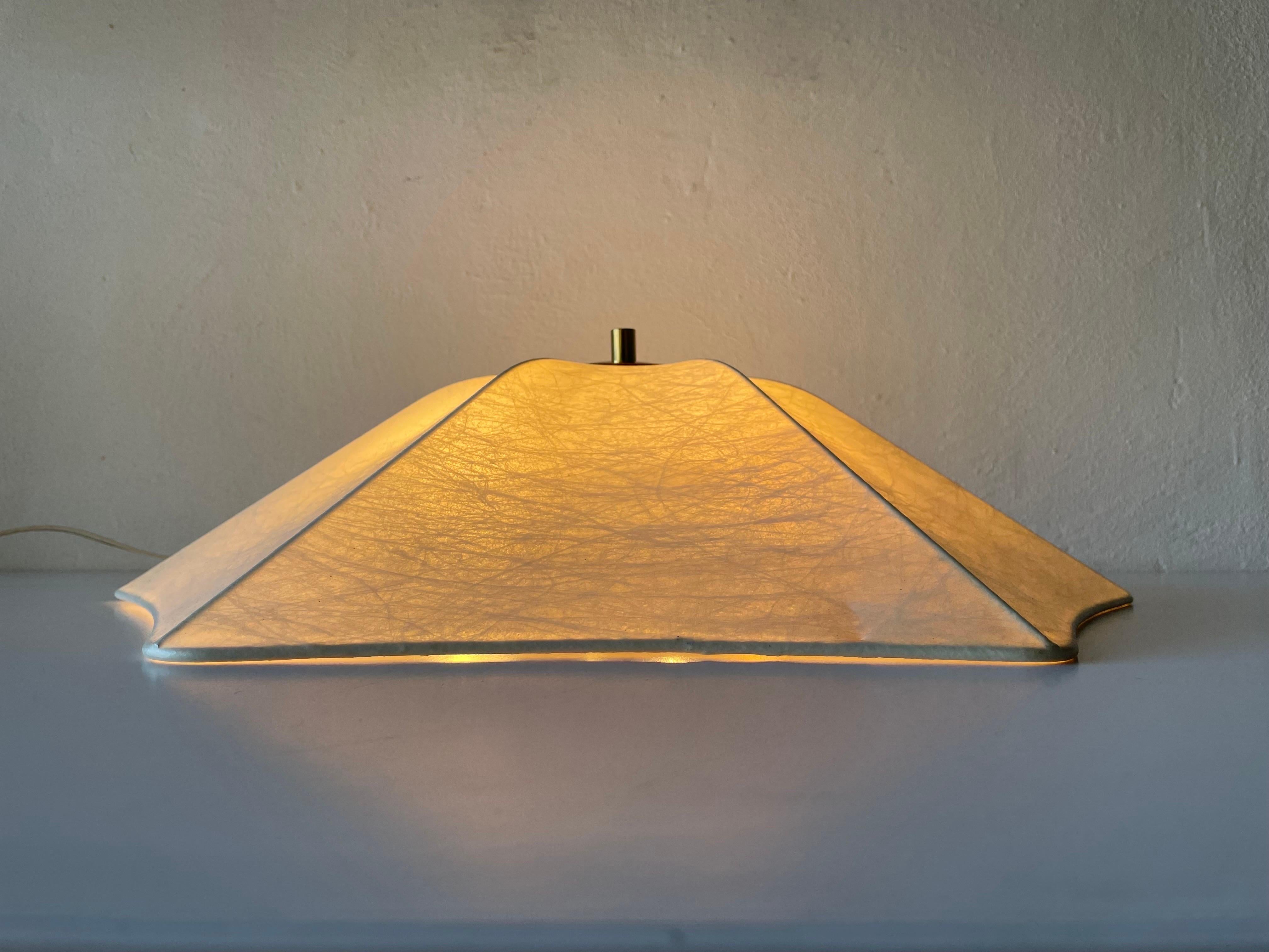 Cocoon Large Flush Mount Ceiling Lamp by Goldkant, 1960s Germany 4