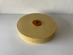 Cocoon Large Flush Mount Ceiling Lamp by Goldkant, 1960s, Germany