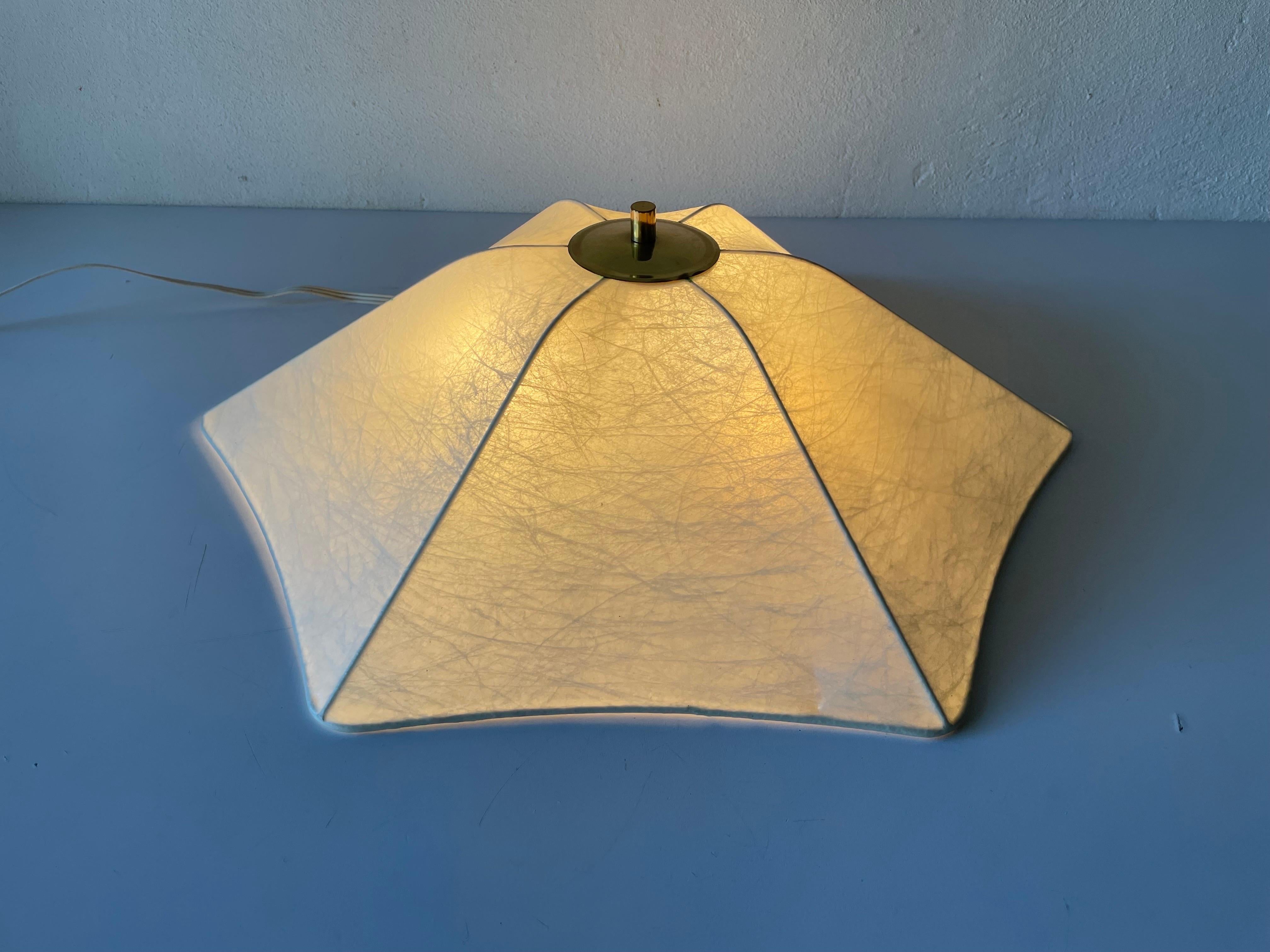 Cocoon Large Flush Mount Ceiling Lamp by Goldkant, 1960s Germany 1