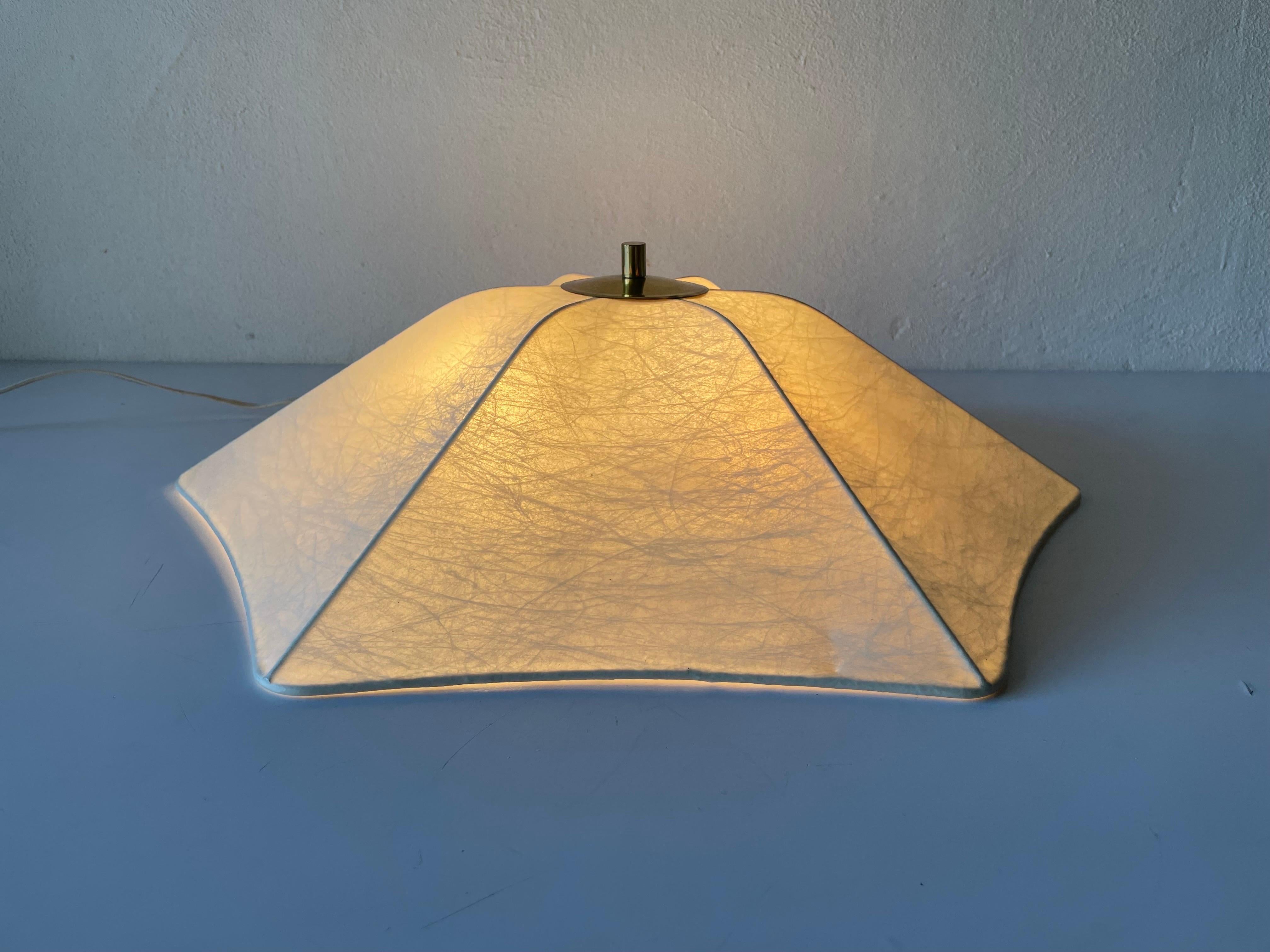 Cocoon Large Flush Mount Ceiling Lamp by Goldkant, 1960s Germany 2