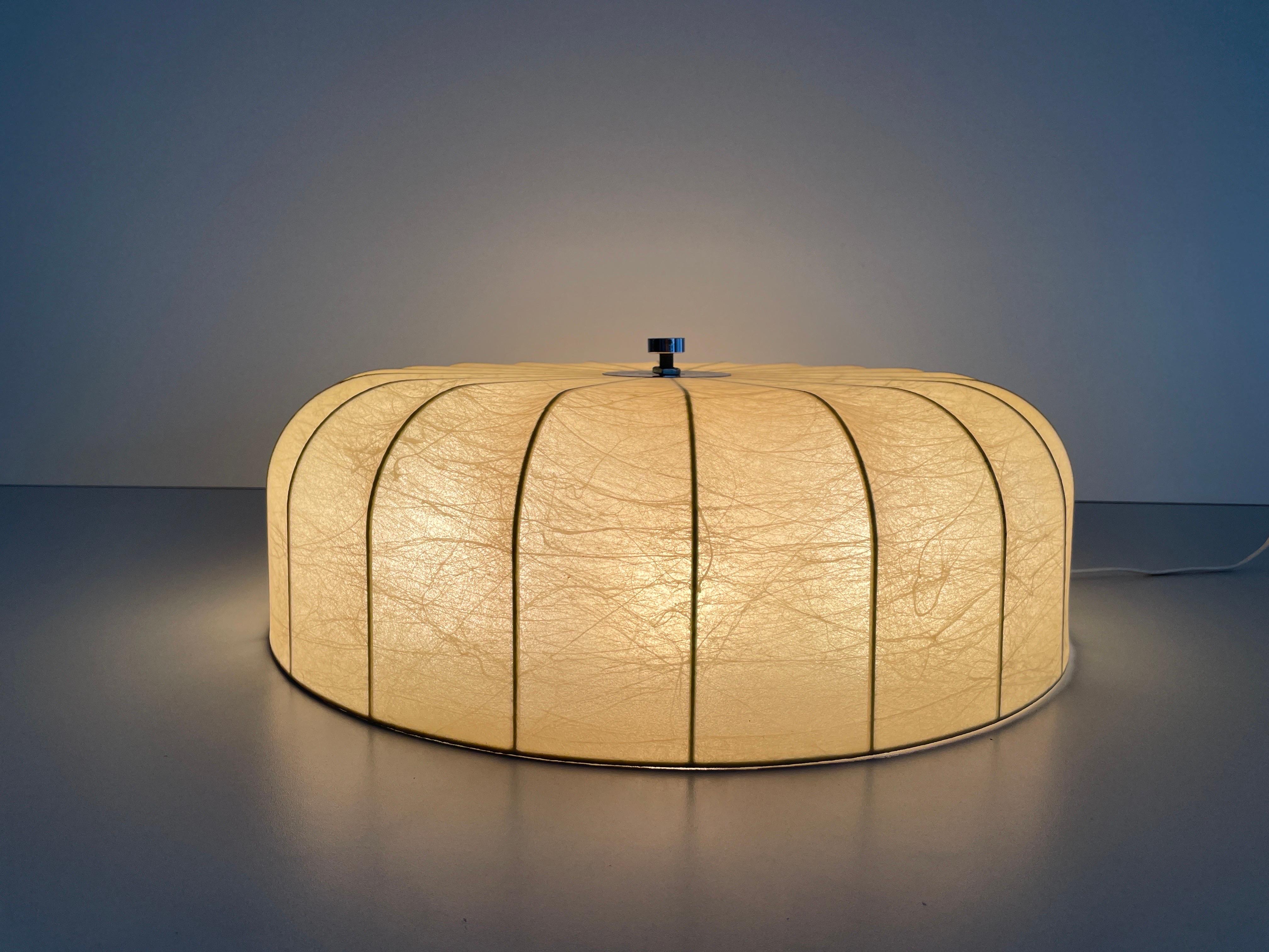 Cocoon Large Flush Mount Ceiling Lamp by Goldkant, 1960s, Germany 3
