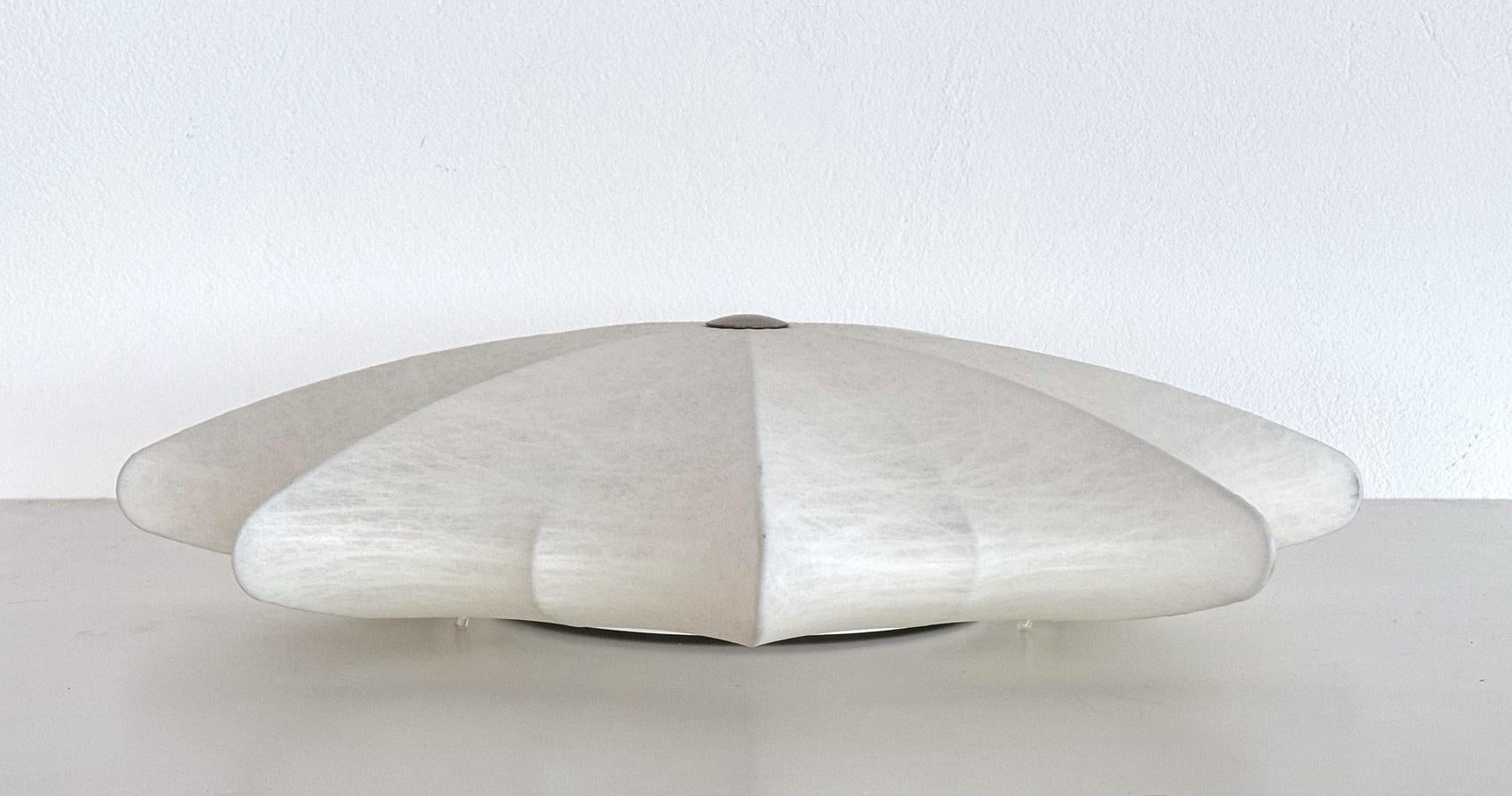 Late 20th Century Cocoon Large Flush Mount Ceiling Light by Goldkant Germany, 1970s