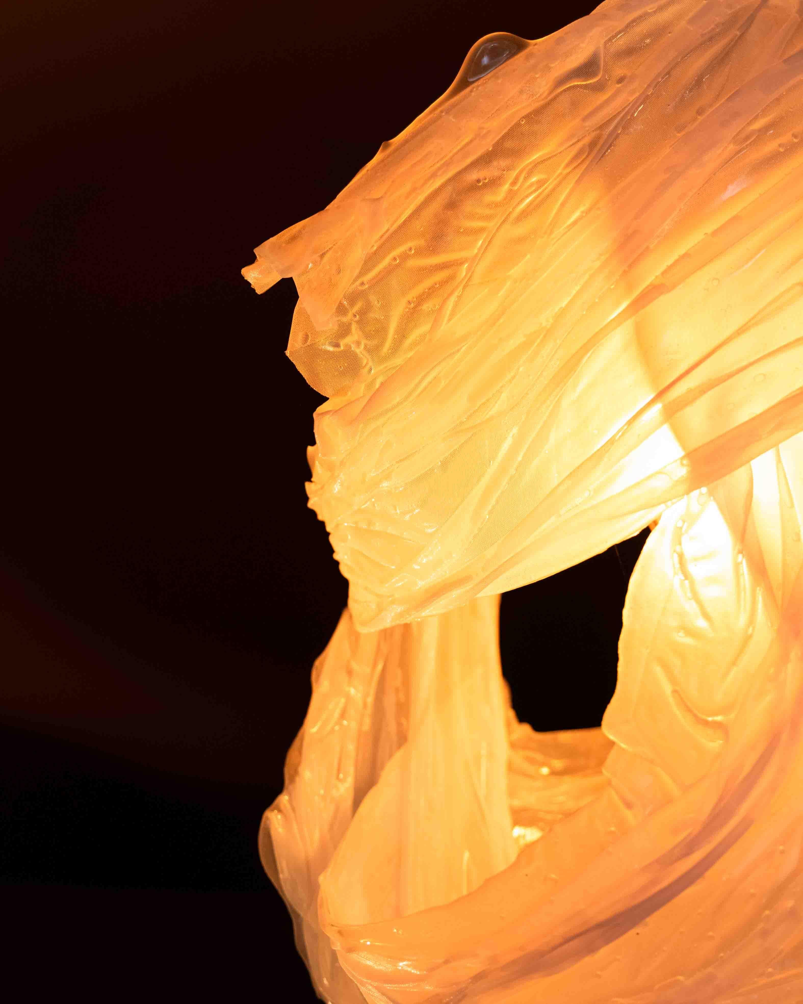 Contemporary Cocoon Light by Kim Mesches For Sale