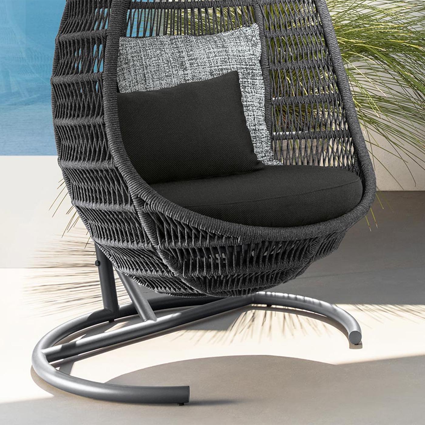 Italian Cocoon Lounge Hanging Chair For Sale