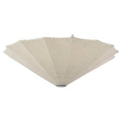 Cocoon Medium Size Flush Mount Ceiling Light by Goldkant Germany, 1970s