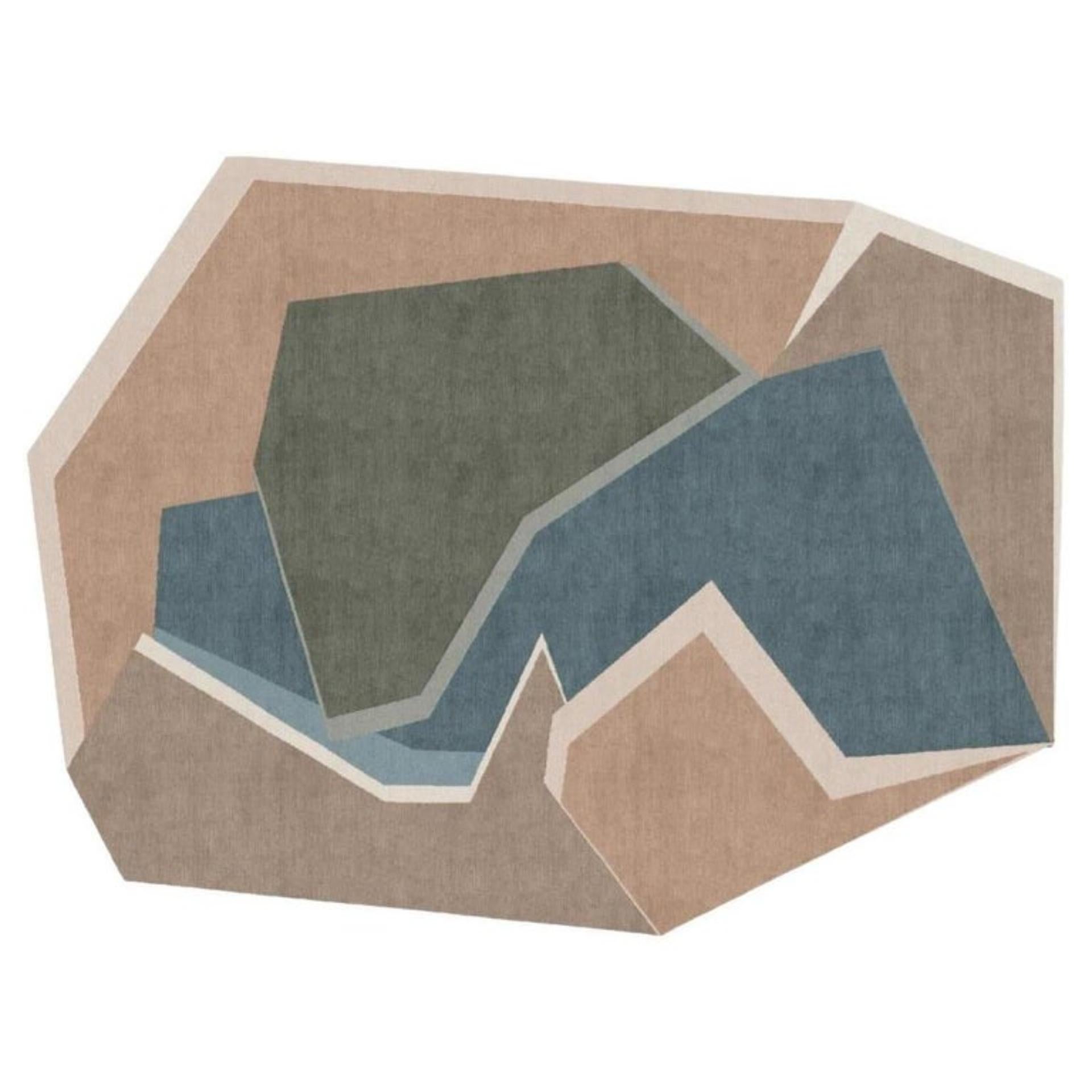 Cocoon medium rug by Art & Loom
Dimensions: D 274.3 x H 365.8 cm
Materials: 100% New Zealand wool
Quality (Knots per Inch): 80
Also available in different dimensions.

Samantha Gallacher has always had a keen eye for aesthetics, drawing