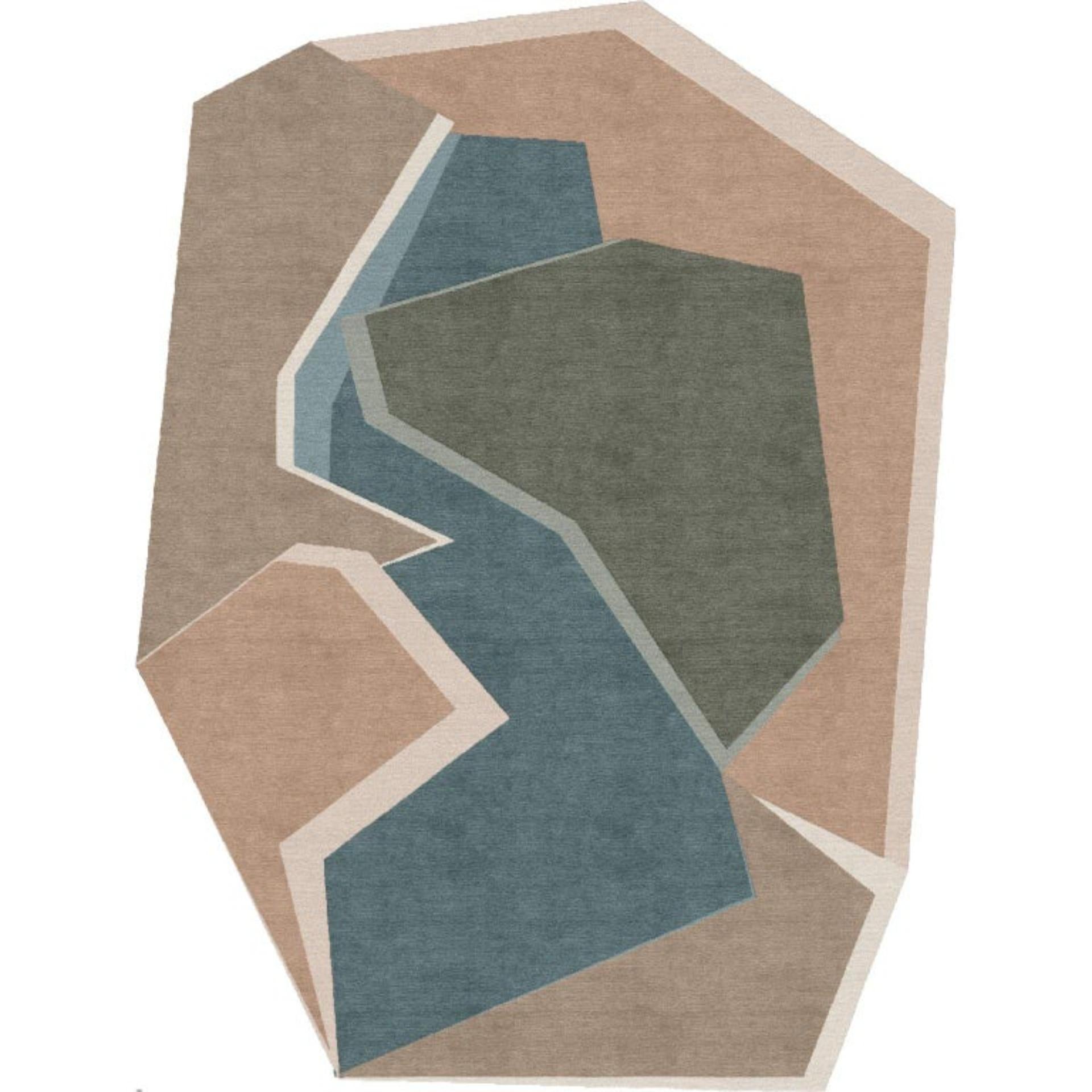 Post-Modern Cocoon Medium Rug by Art & Loom For Sale