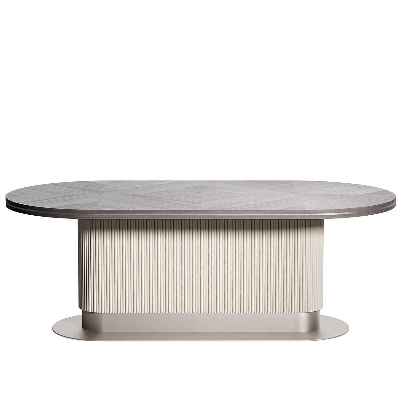 Cocoon Oval Dining Table For Sale