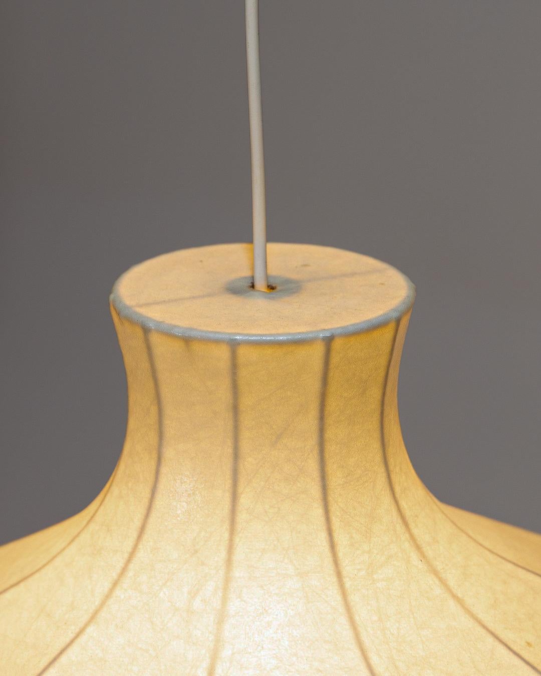 Lampada a sospensione Cocoon, Achille Castiglioni, anni '60 1