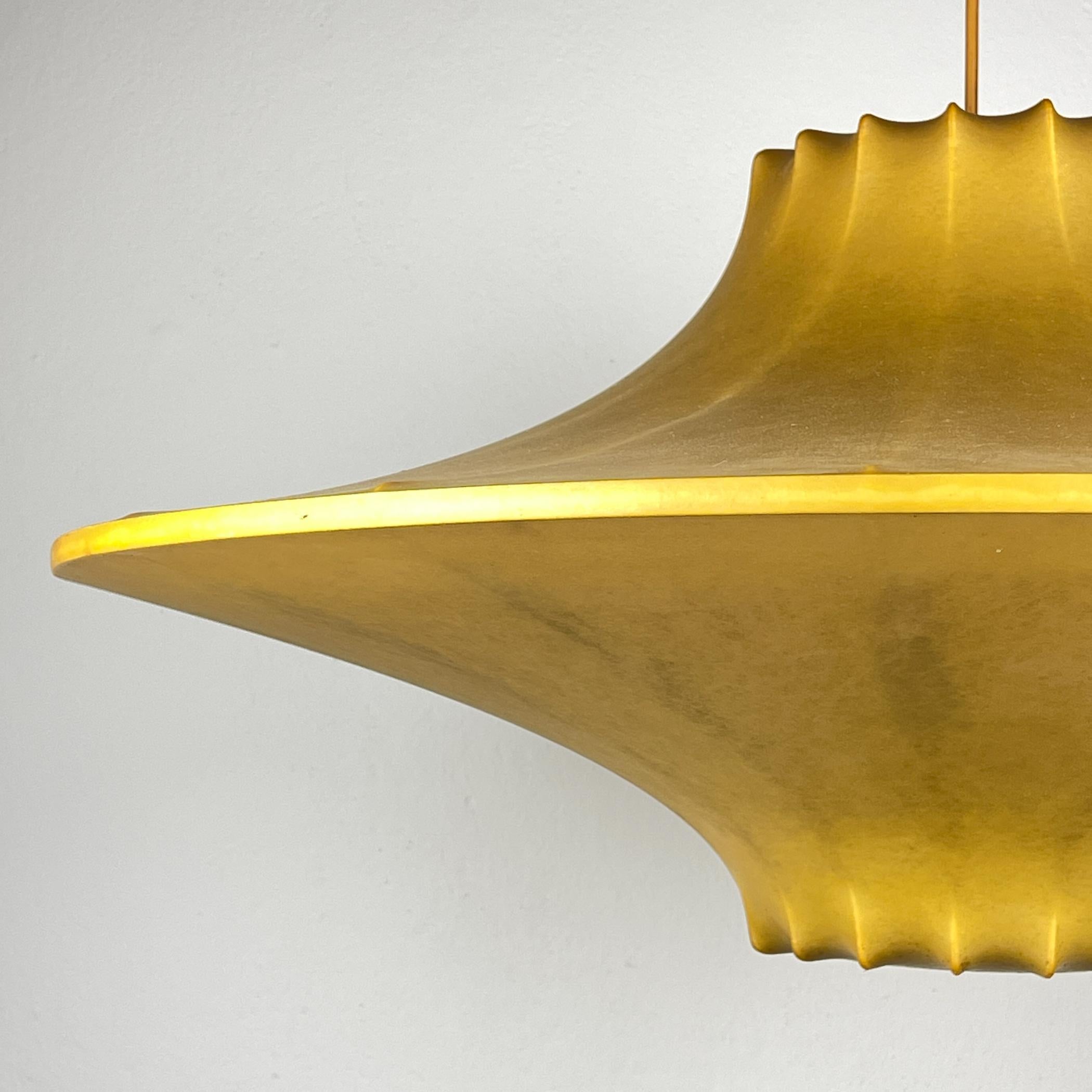 Cocoon-Pendelleuchte von Achille & Pier Castiglioni für Flos, Italien, 1960er Jahre im Angebot 10