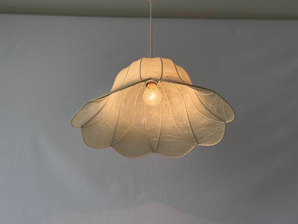 Cocoon Pendant Lamp by Goldkant, 1960s, Germany 4